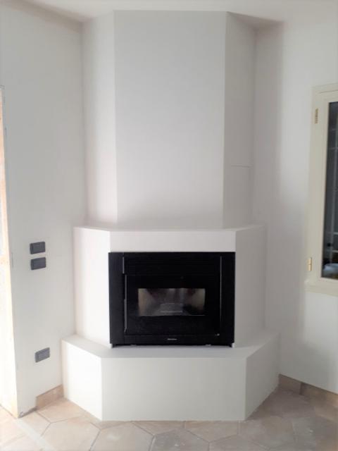 TERMOCAMINO A PELLET EXTRAFLAME COMFORT IDRO L80