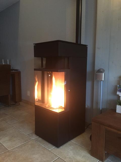 STUFA A PELLET/BIOMASSA DIELLE MAESTRALE GLASS 100