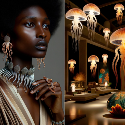 Tendenza 2024: "Medusa Style" - La Bellezza Eterea dell'Oceano