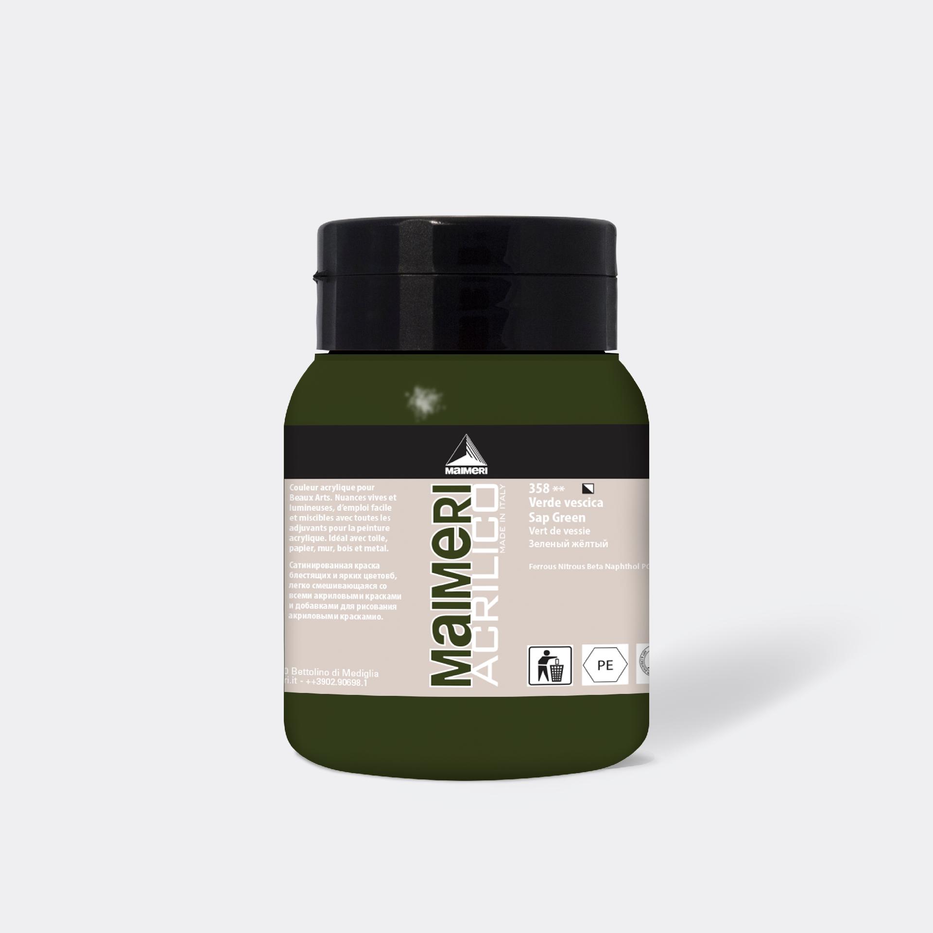 Colore acrilico maimeri linea Maimeri da 75 o 500 ml.