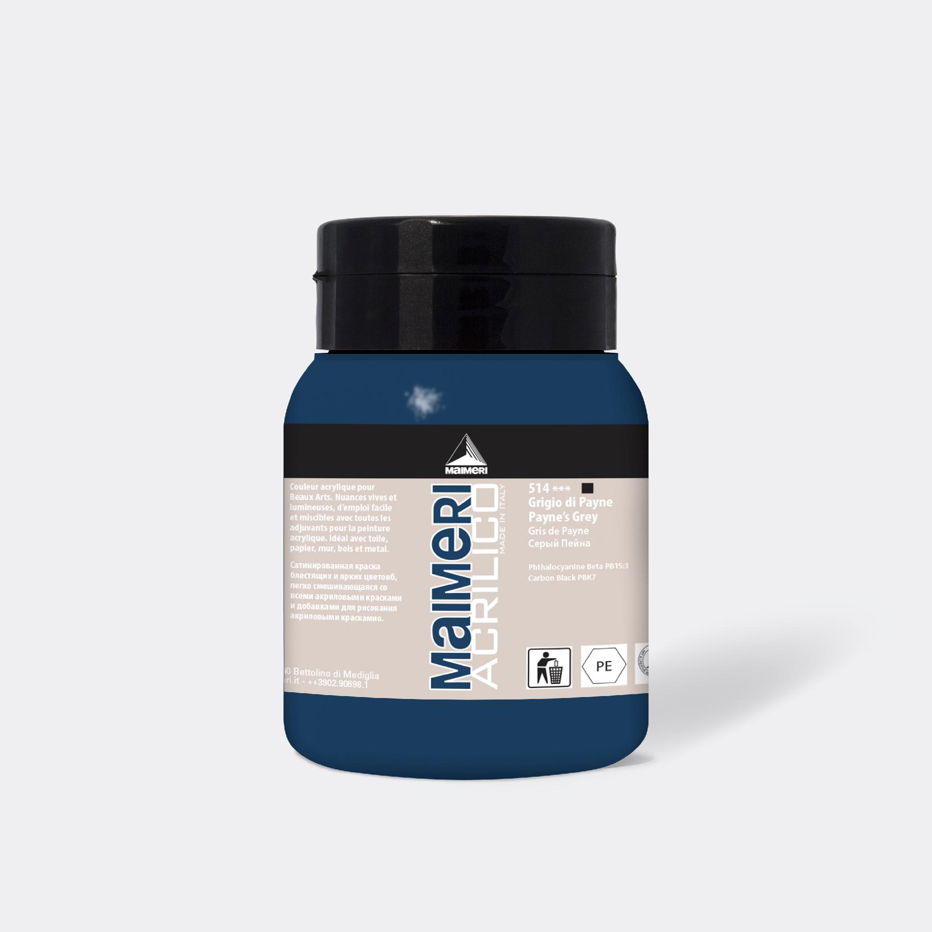 Colore acrilico maimeri linea Maimeri da 75 o 500 ml.
