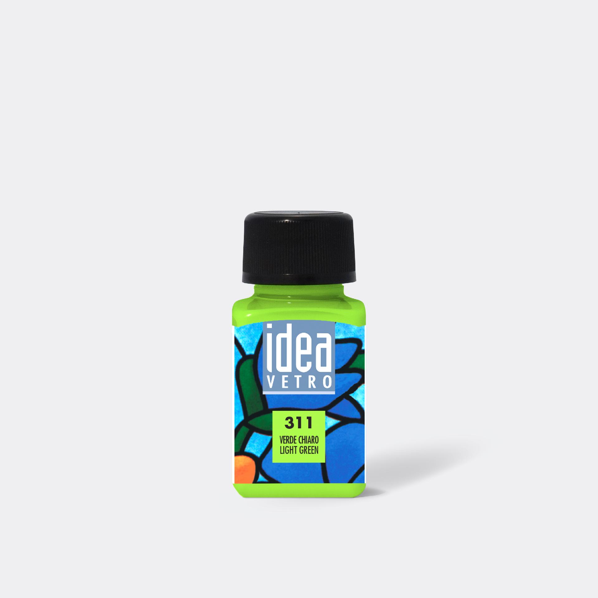 Idea Vetro colore trasparente maimeri flacone 60ml