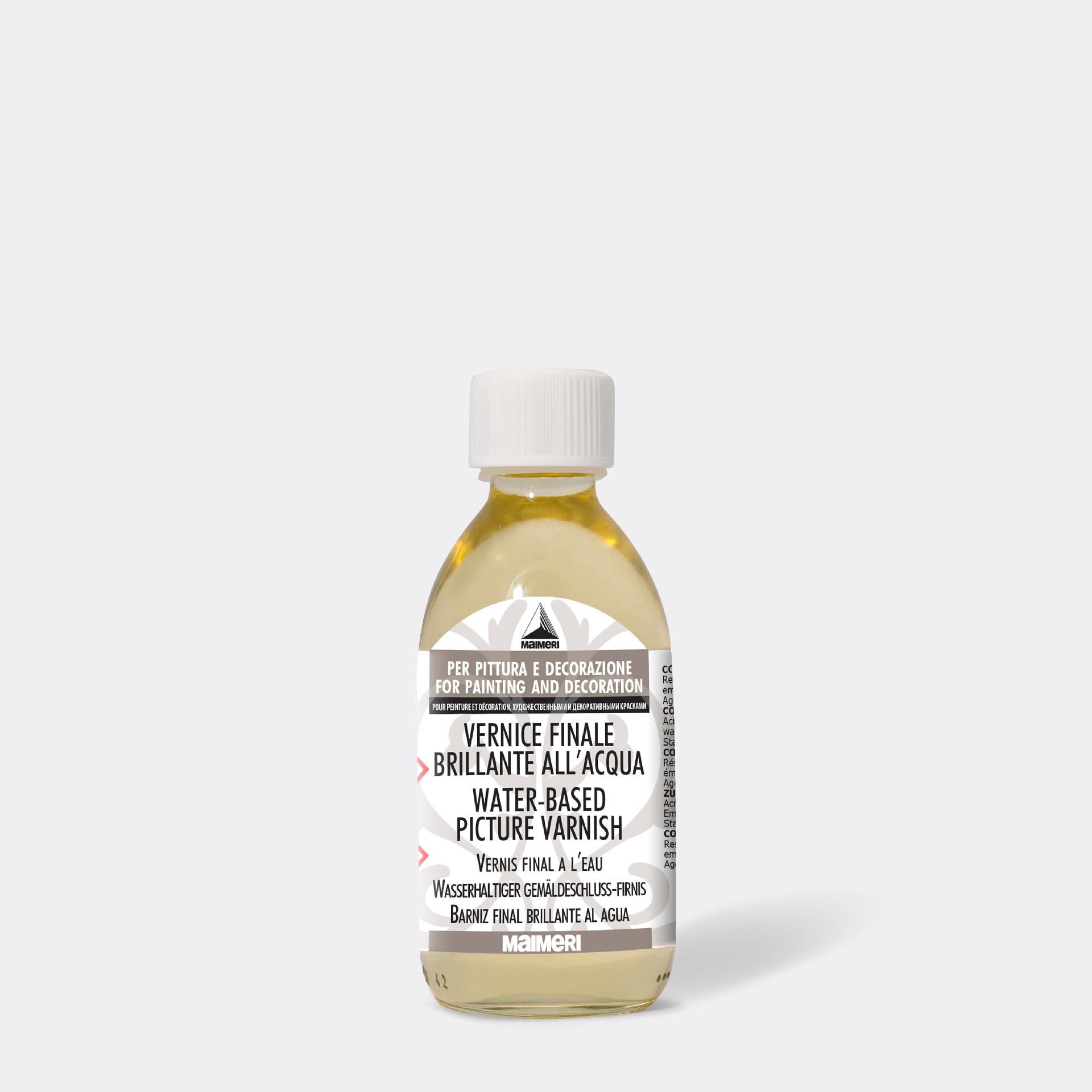 vernice finale brillante all'acqua maimeri 75ml.