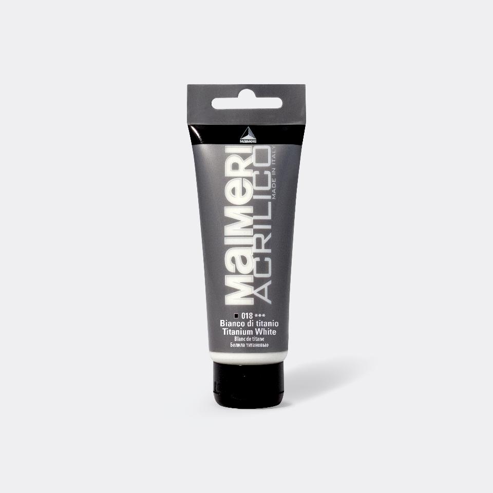 Colore acrilico maimeri linea Maimeri da 75 o 500 ml.