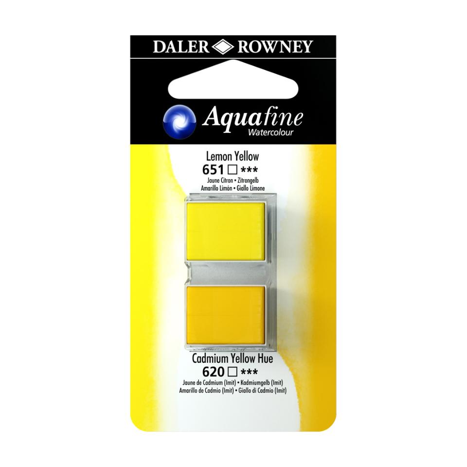 acquerello aquafine daler rowney blister mezzo godet