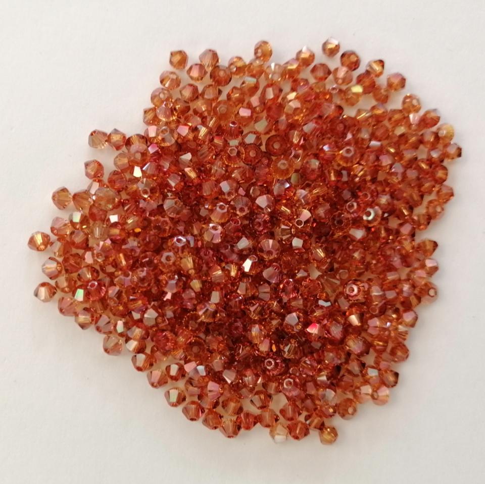 Perle Bicono  swarovski  3mm busta da 20 pezzi