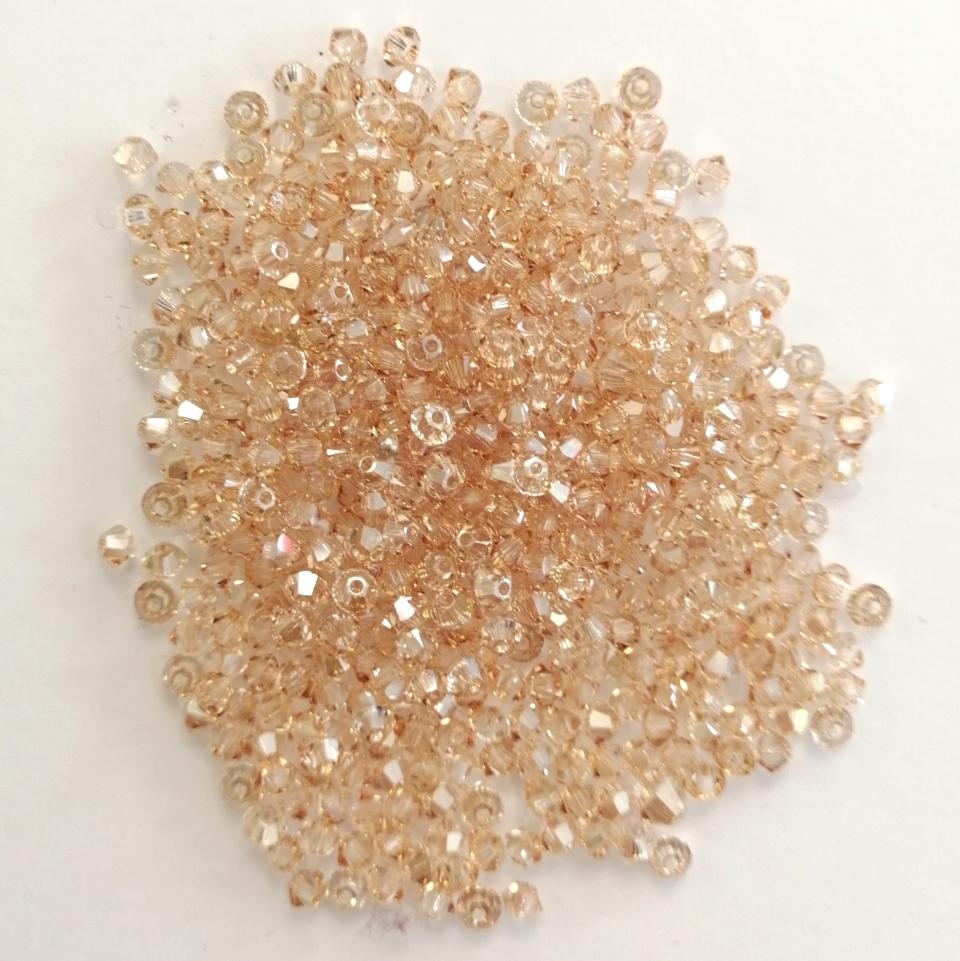 Perle Bicono  swarovski  3mm busta da 20 pezzi