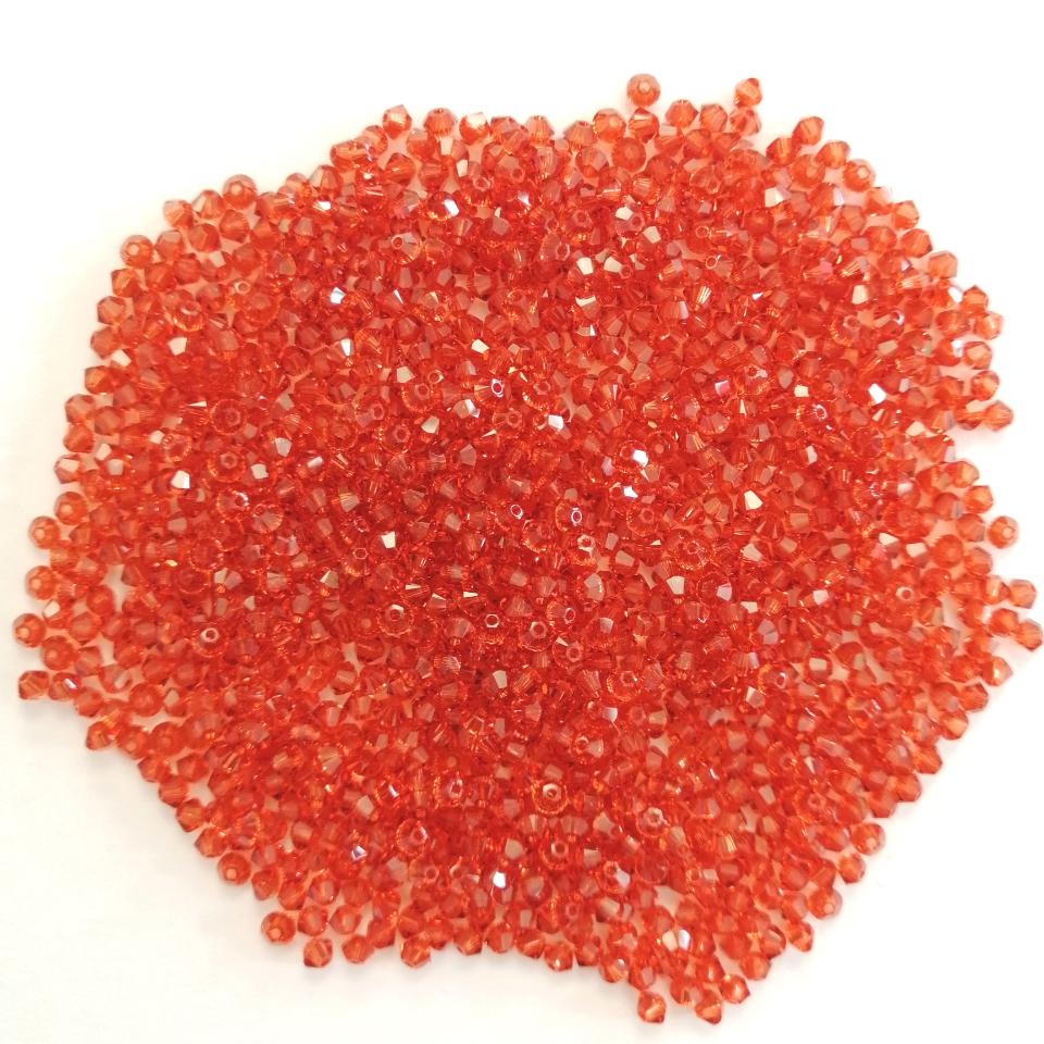 Perle Bicono  swarovski  3mm busta da 20 pezzi