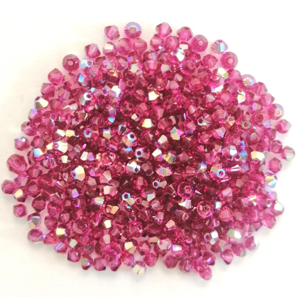 Perle Bicono  swarovski  3mm busta da 20 pezzi