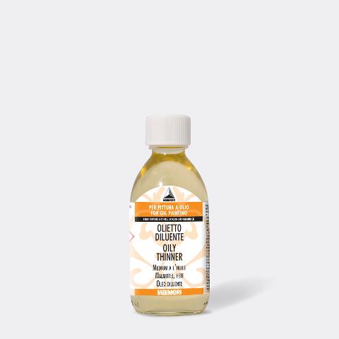 olietto diluente maimeri bottiglia in vetro da 250 ml