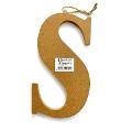 Lettere Alfabeto in Legno MDF Stamperia 22 cm h