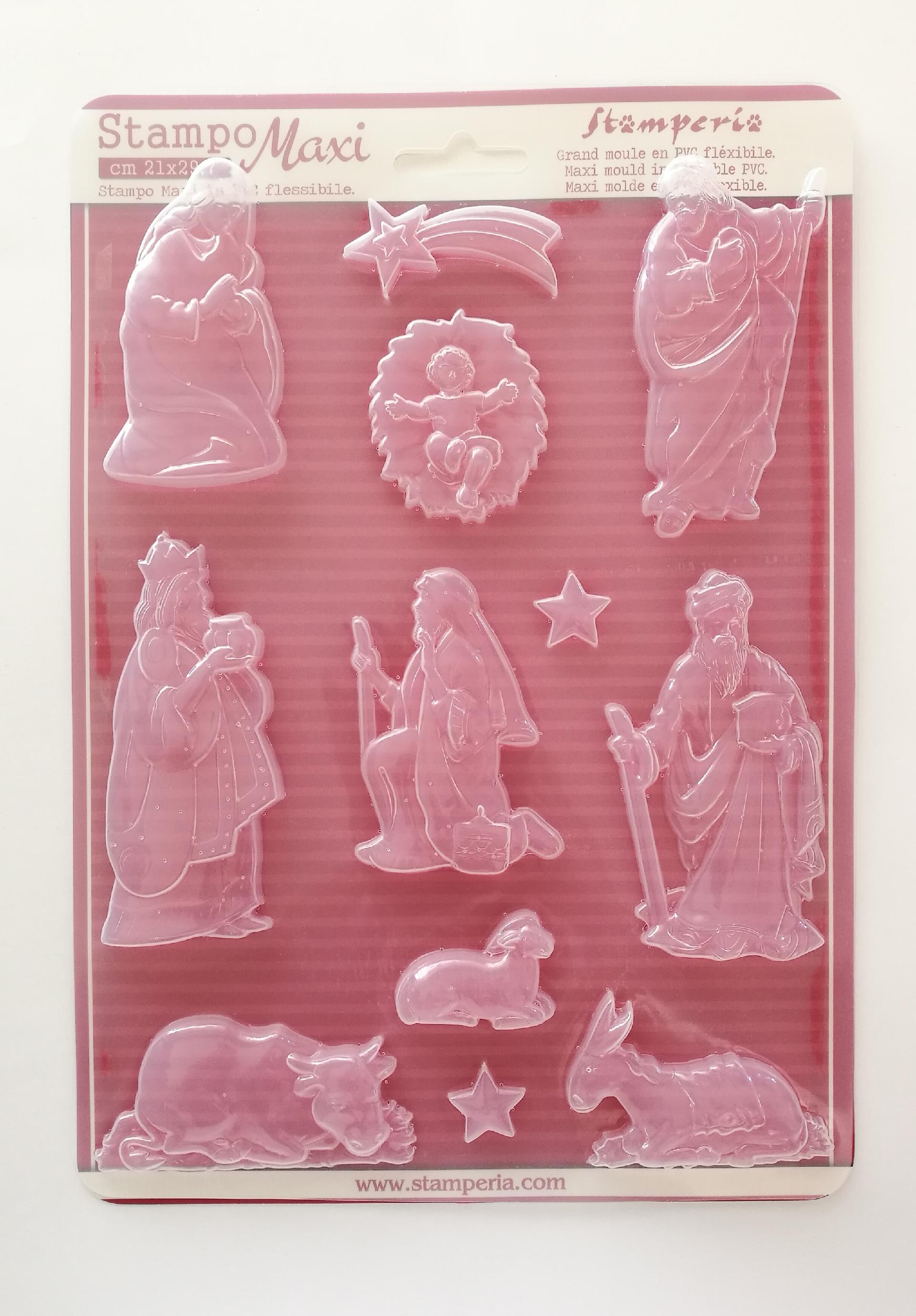 stampo sacra famiglia stamperia 21x29,7