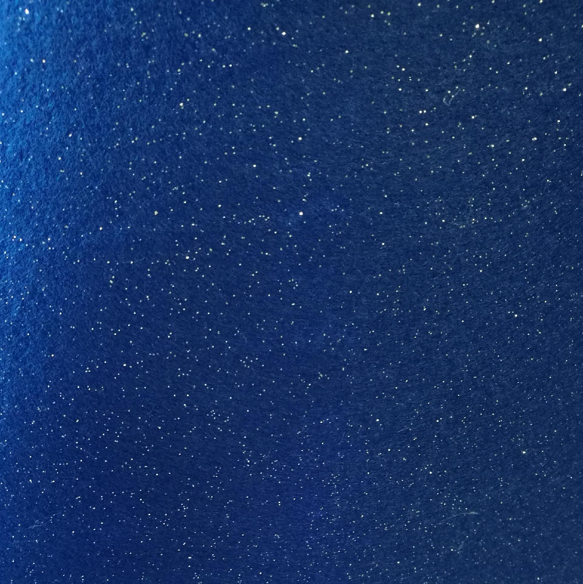 Pannolenci bluette glitterato  arti e grafica 90cmx50cm