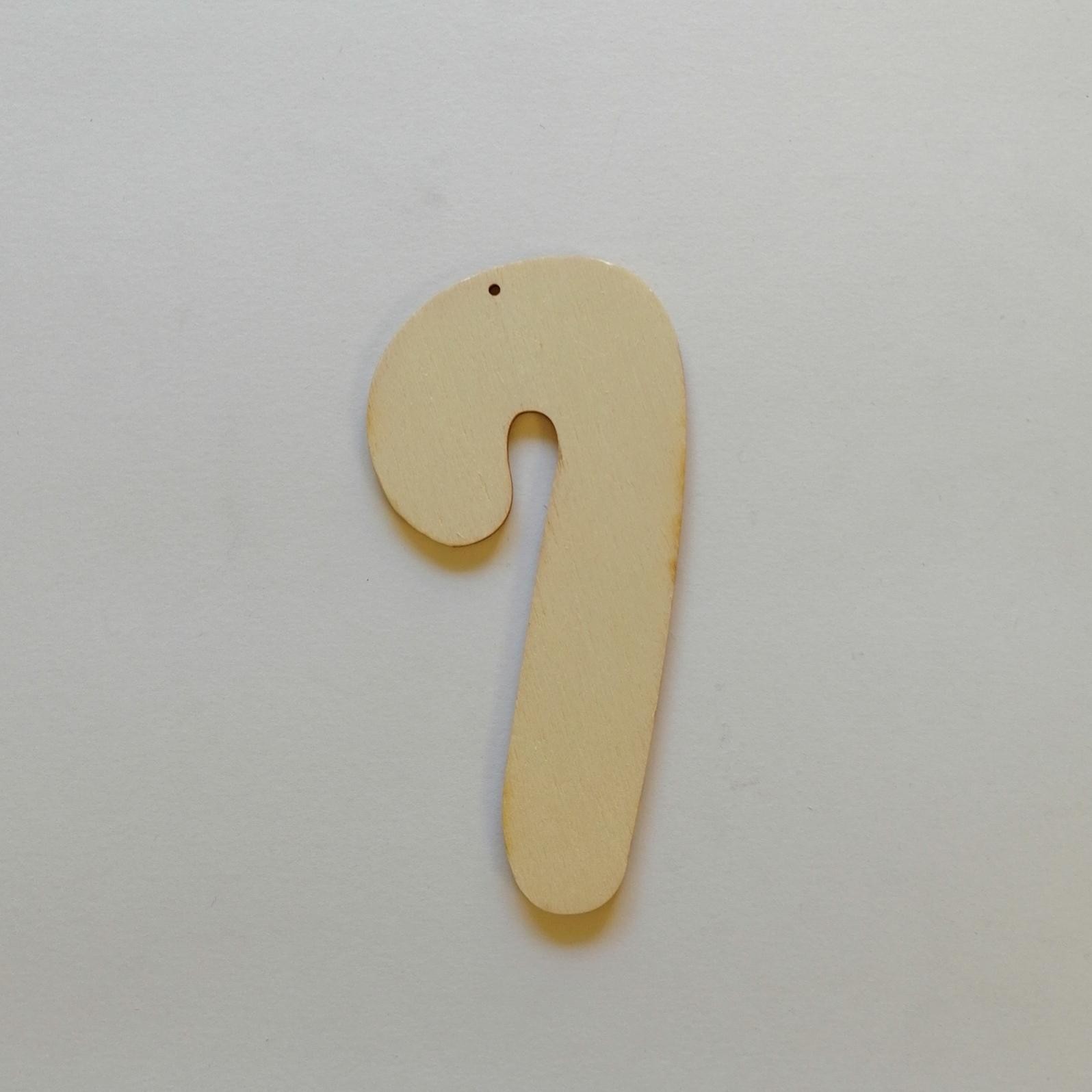 Sagome in legno da decorare  Candy Cane to do 12,5x6cm