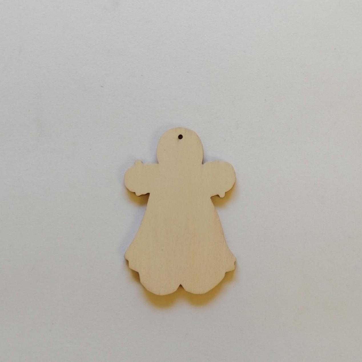 Sagome in Legno da decorare Ginger Matilde 67836 8,5x5,5cm