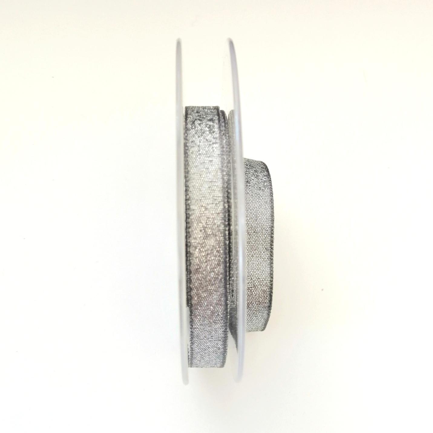 decoro argento metallizzato stafil 10mm con perfili piu scuri