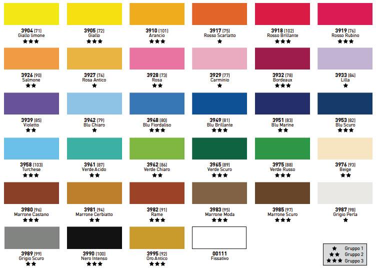 colori per stoffa fai da te batik deka serie L busta da 10 gr