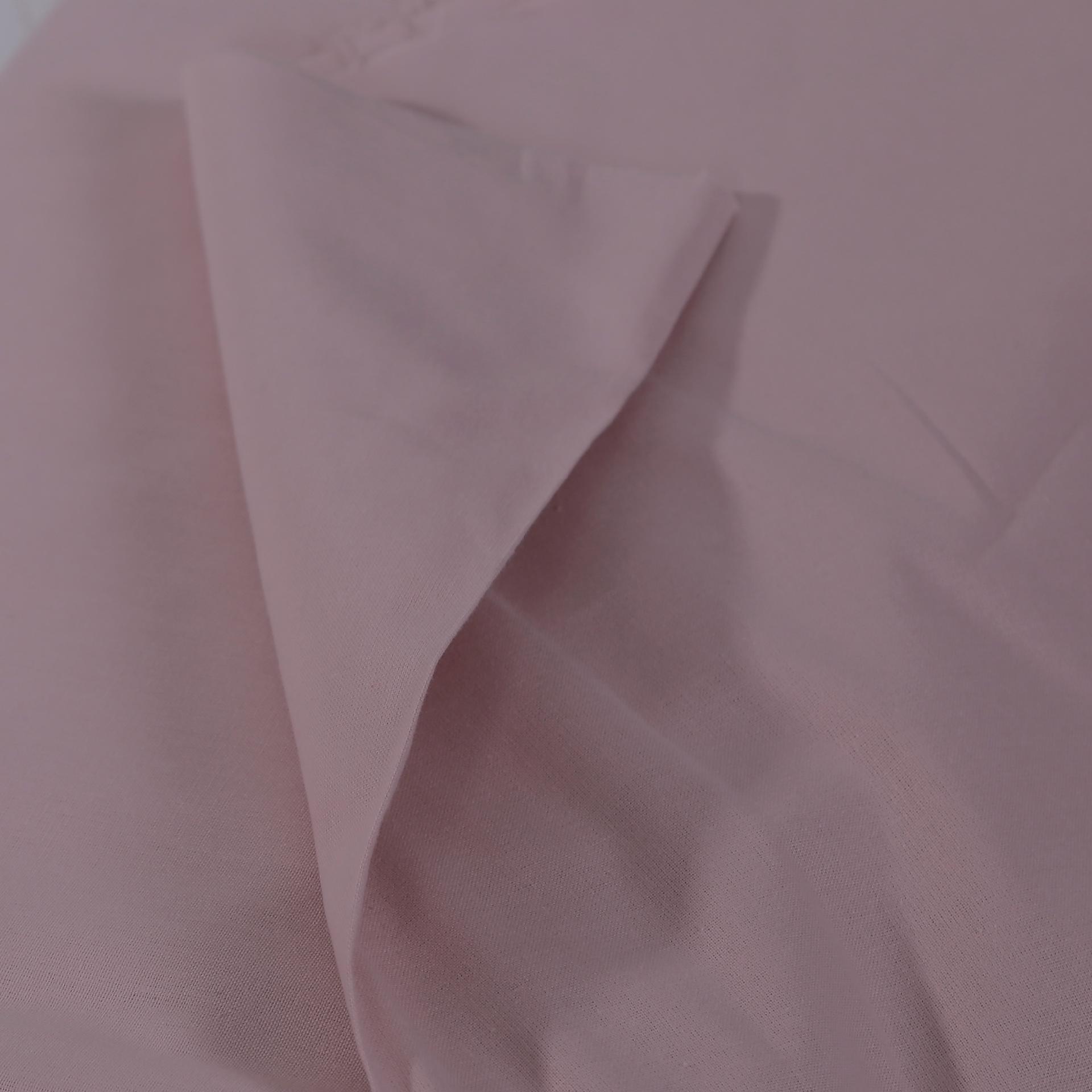 Tessuto Stoffa in cotone in tinta unica colore rosa antico stafil altezza 140 cm x 50cm stoffe