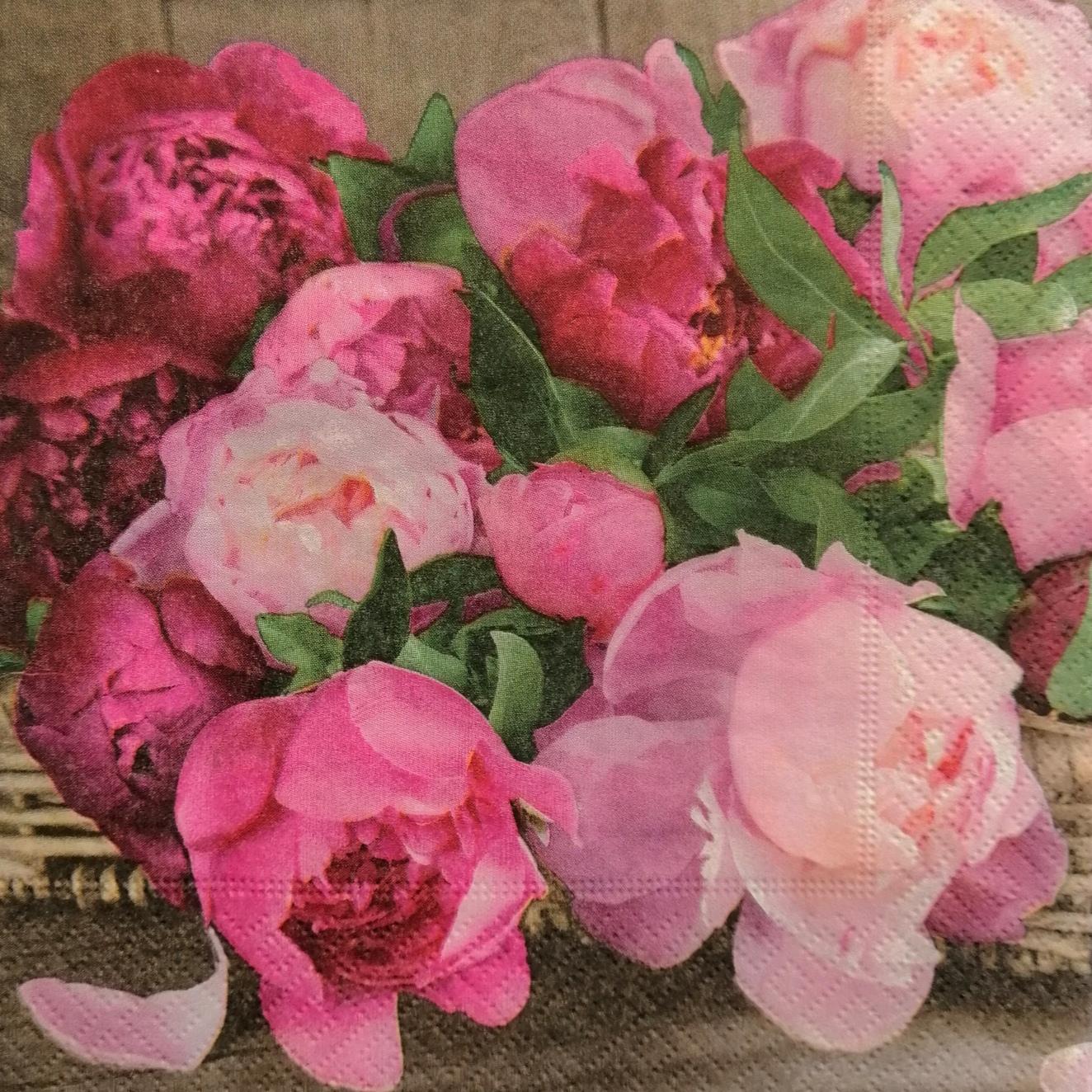 tovaglioli per decoupage rose arti e grafica busta da 2 pezzi 33 x 33 cm -  Bagheria (Palermo)