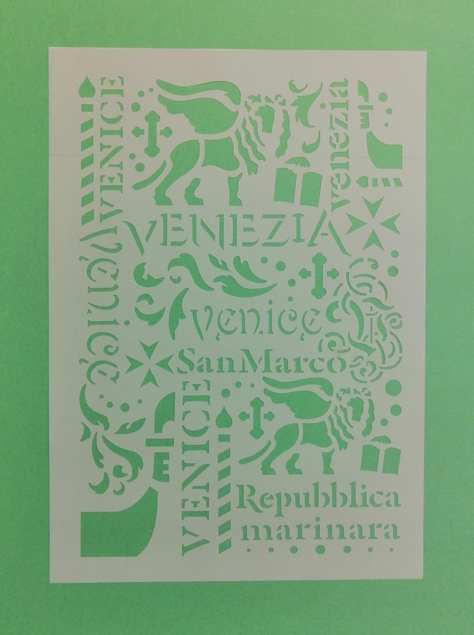 Stencil Venezia stamperia 21x29,7