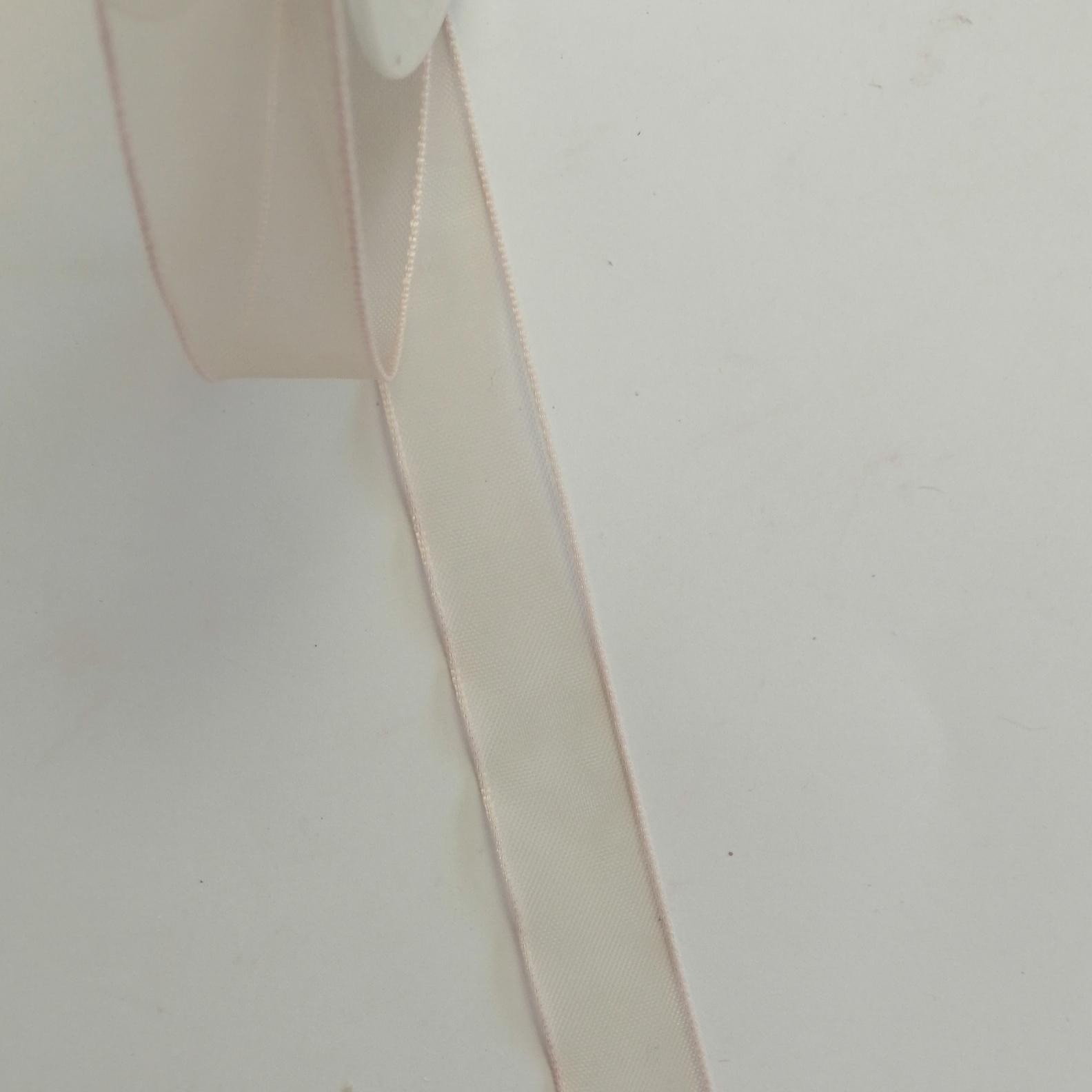 nastro organza champagne Stafil 15 mm x 1 metro