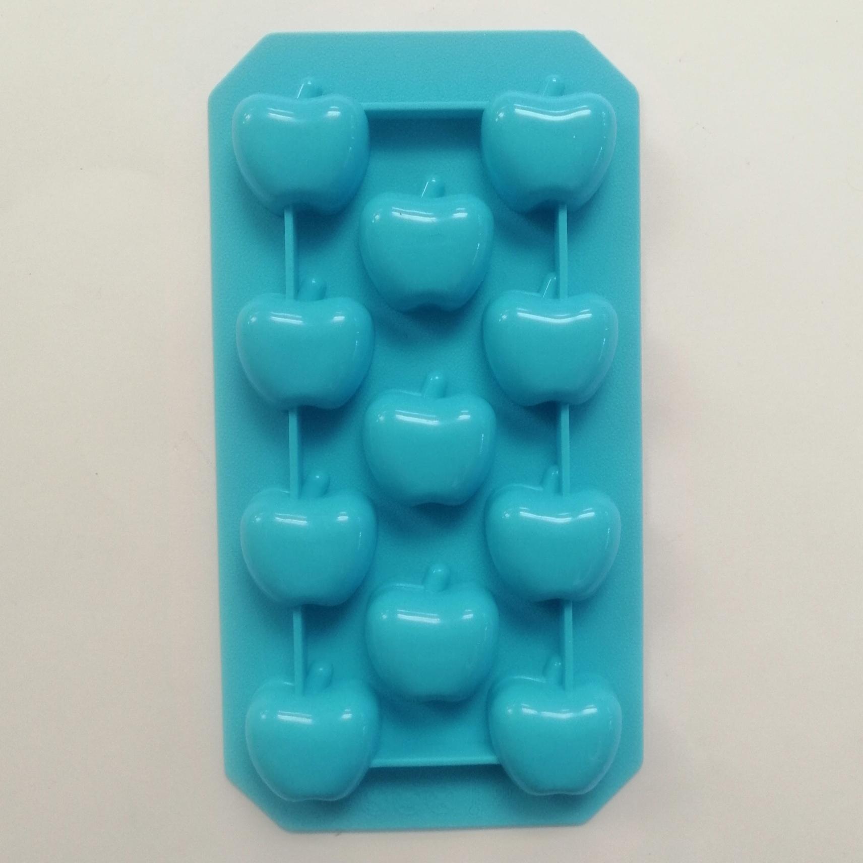 Stampo in silicone a forma di mela hobby fun 12 x 20 cm
