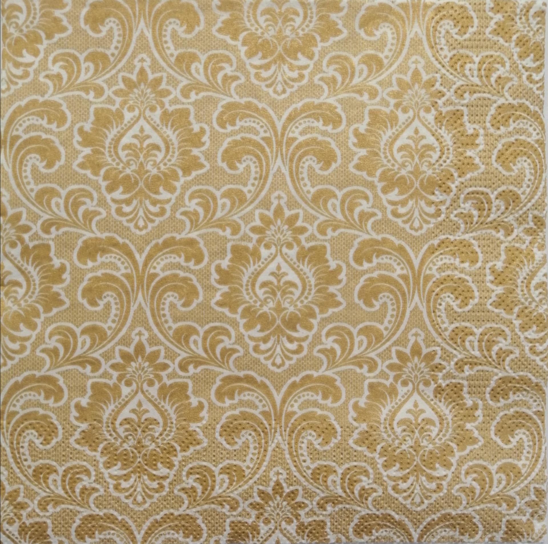 tovaglioli per decoupage decori giallo dorato arti e grafica busta da 2 pezzi 33x33 cm