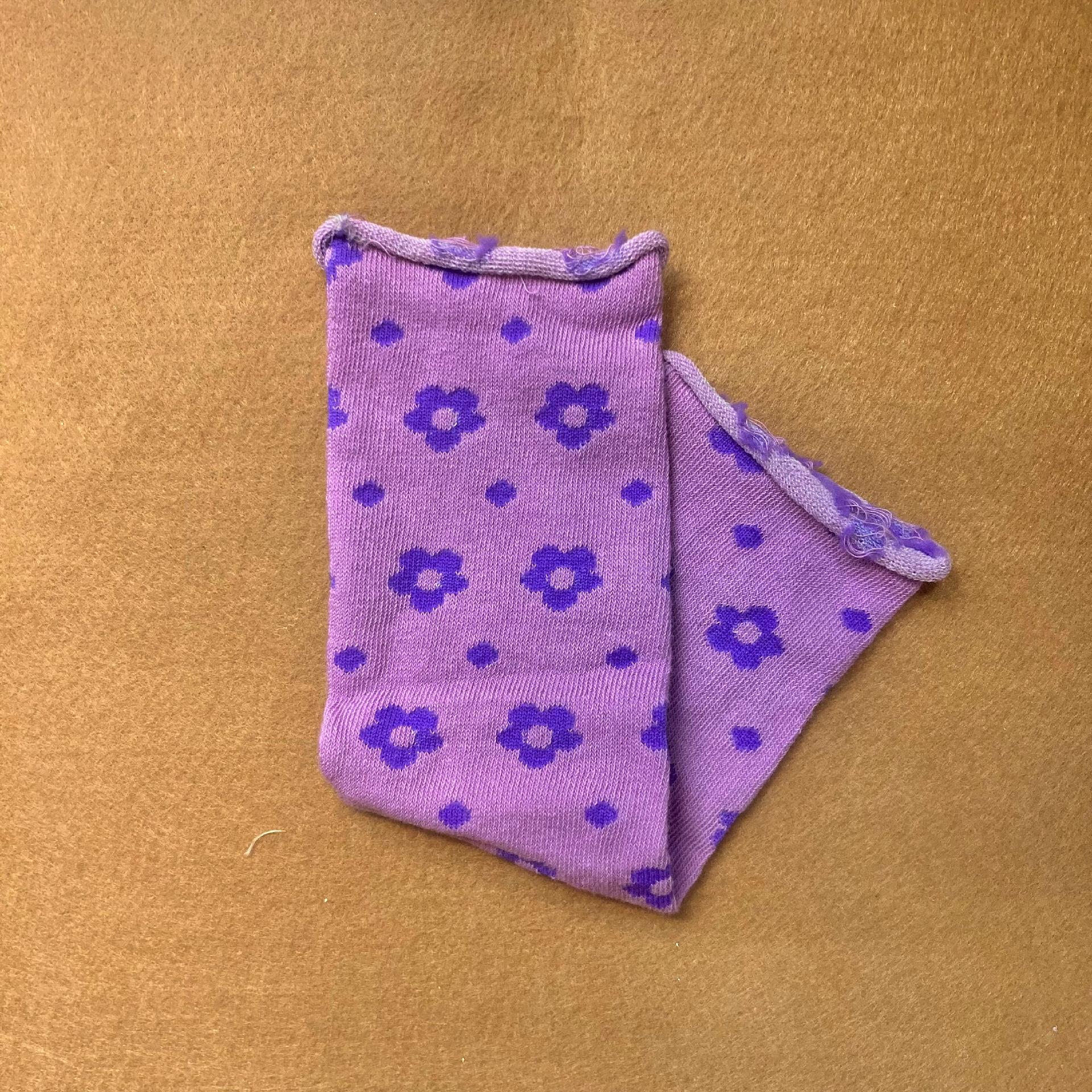 Tubolare Loop Rosa con fiori Viola Stafil 30x8 cm