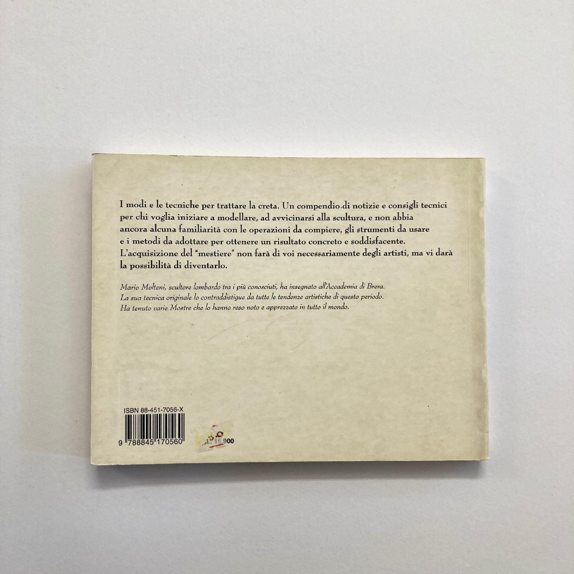 Modellare La Creta - Mario Molteni Fabbri Editori Libro