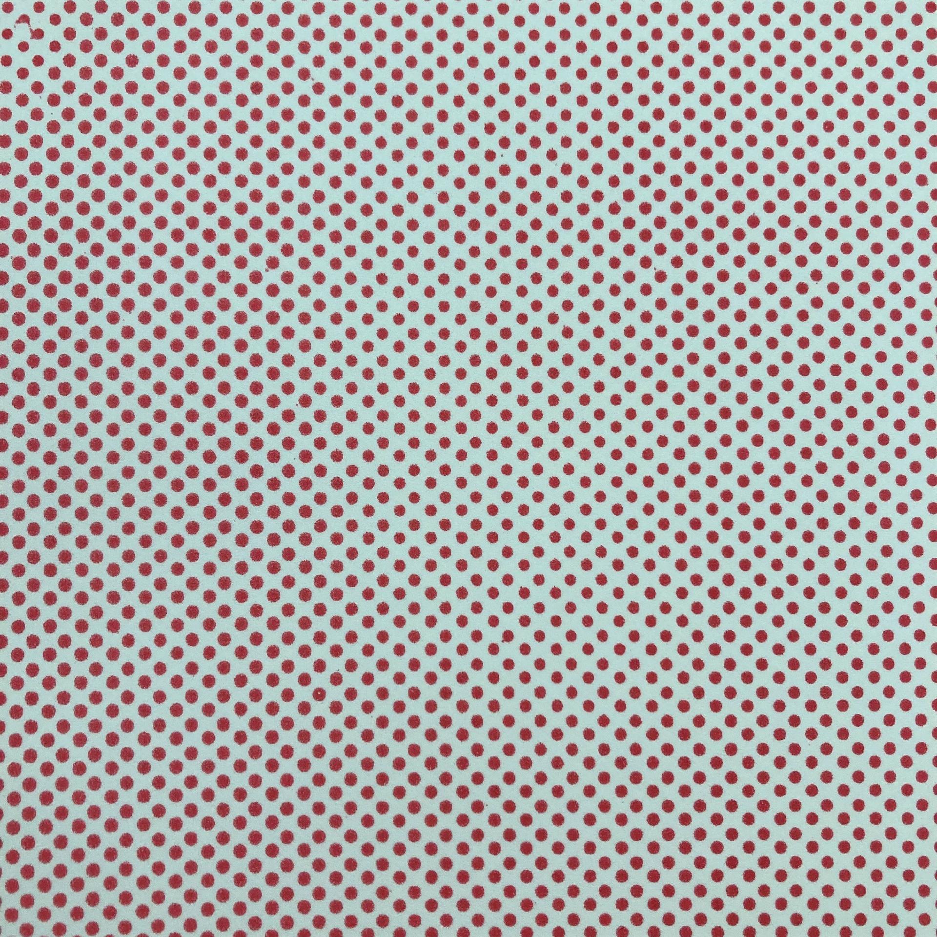 Gomma crepla o fommy bianco con pois rossi stafil 40x60cm 2mm