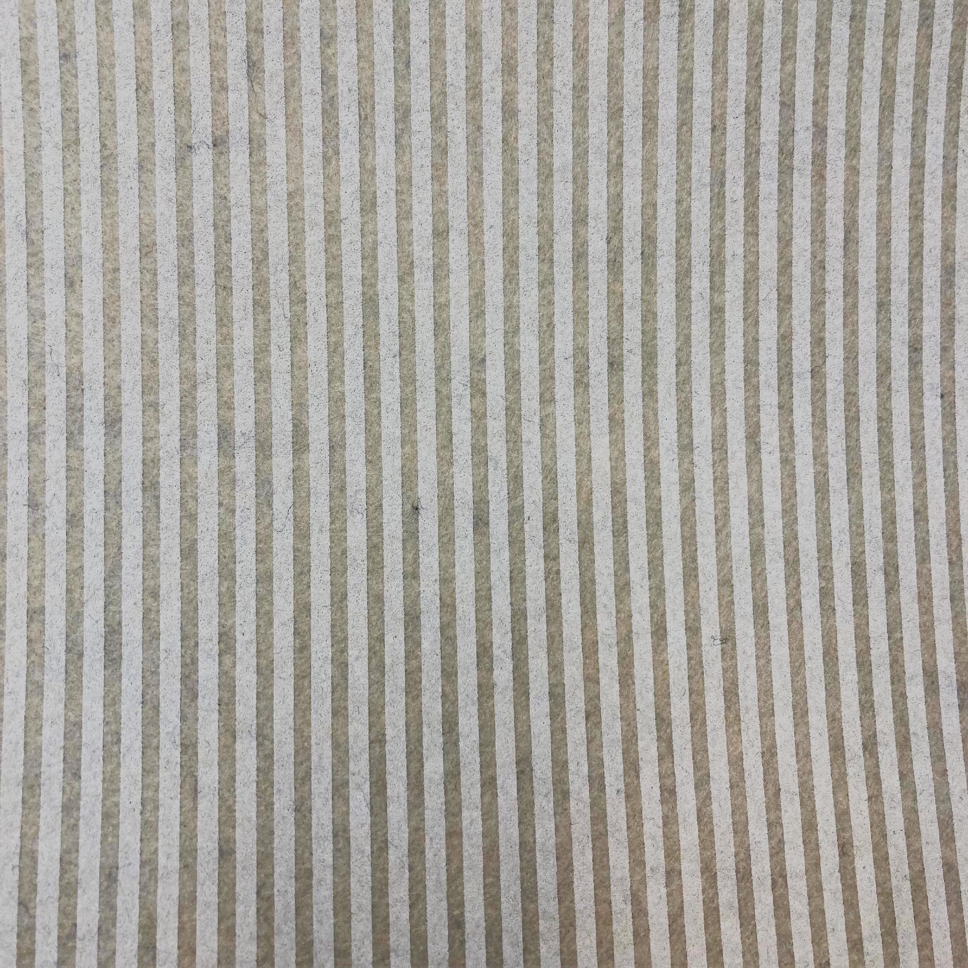 Pannolenci beige a righe bianche 1mm stafil 90x50cm