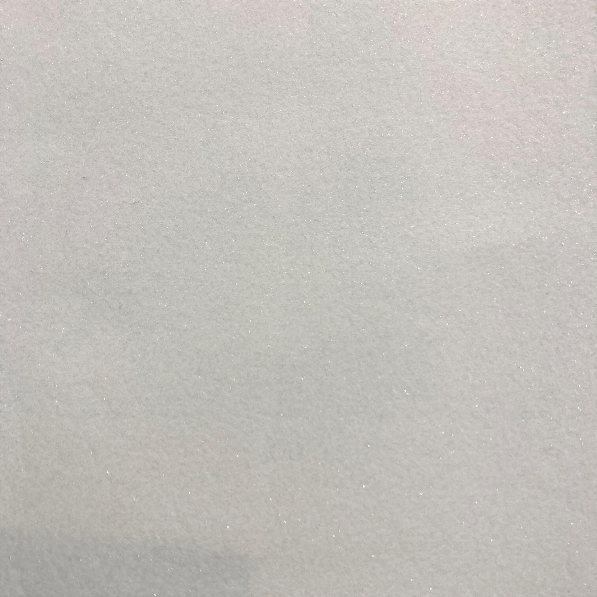 Pannolenci Bianco con Brillantini 1mm Stafil 90 x 50cm