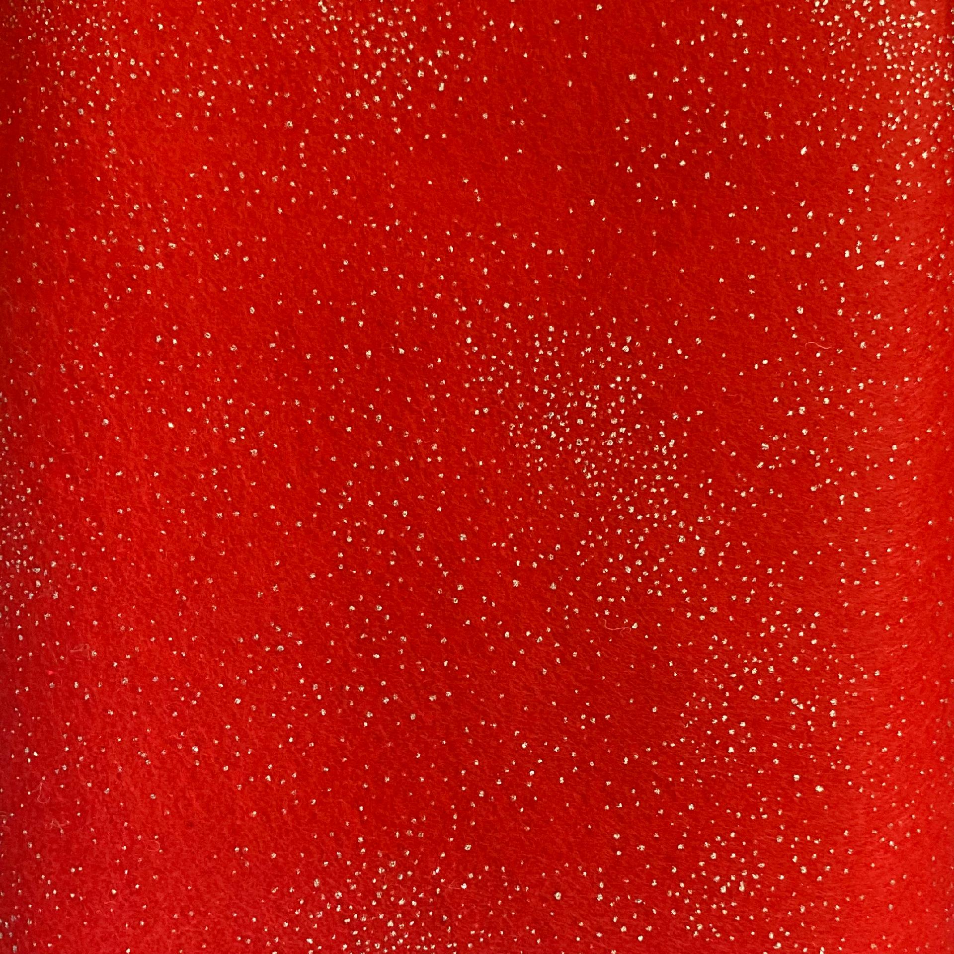 Pannolenci Rosso con Glitter 1 mm Stafil 90 x 50cm - Bagheria (Palermo)