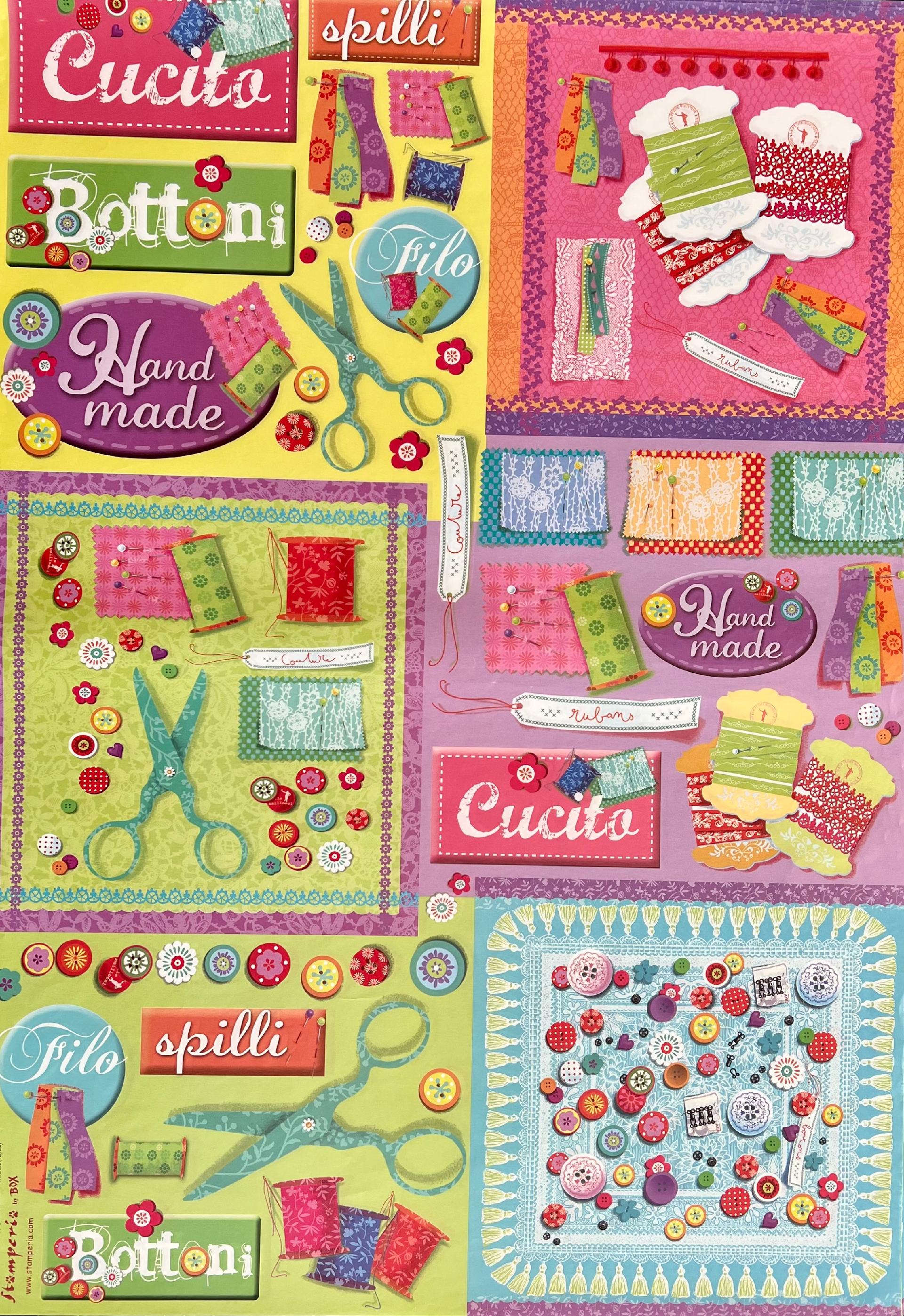 Carta velo - Cucito (sc1) TODO Paper Soft 50x70 cm