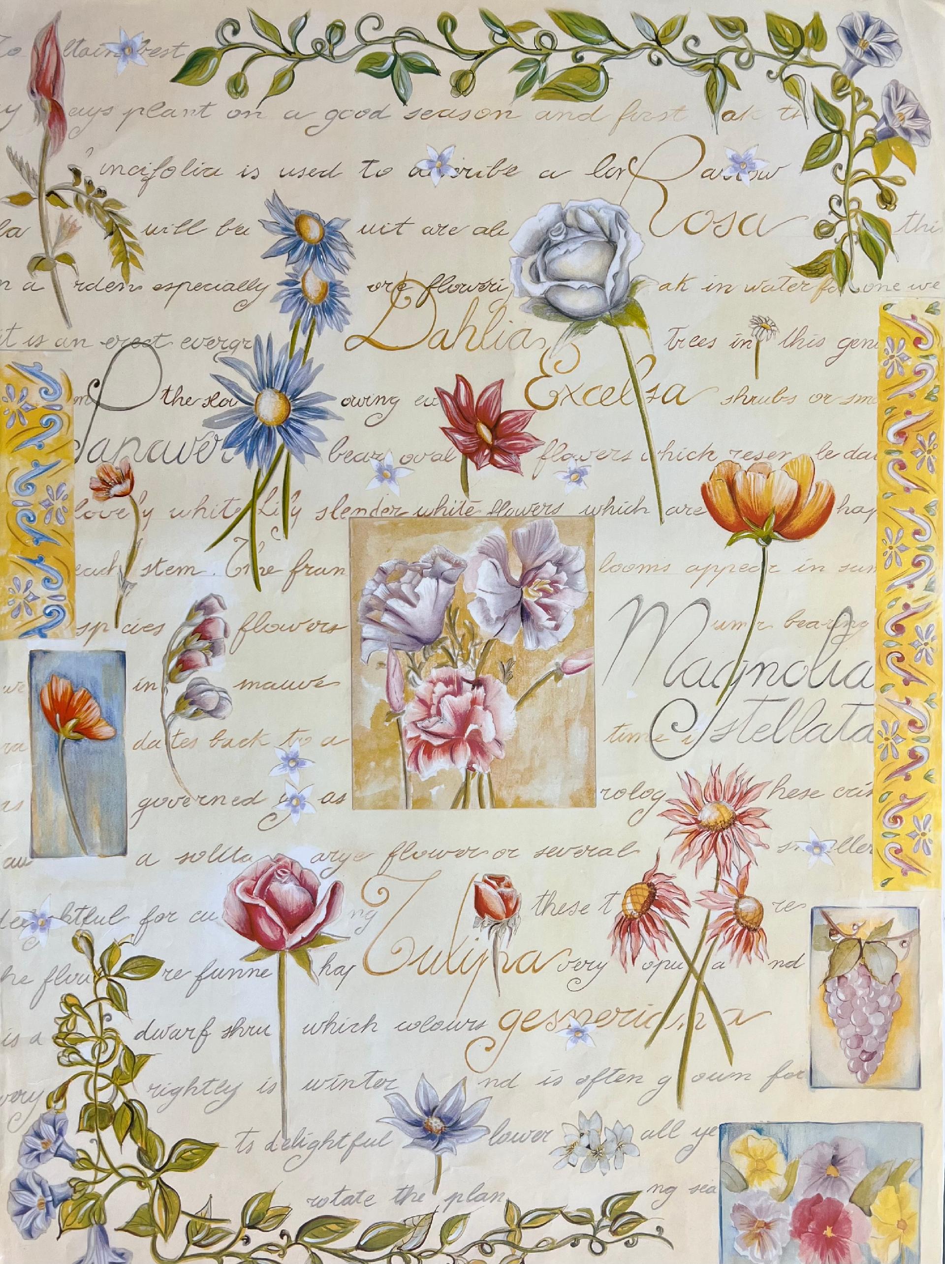 Carta Classic - Fiori misti (sc2) Finmark 50x70 cm