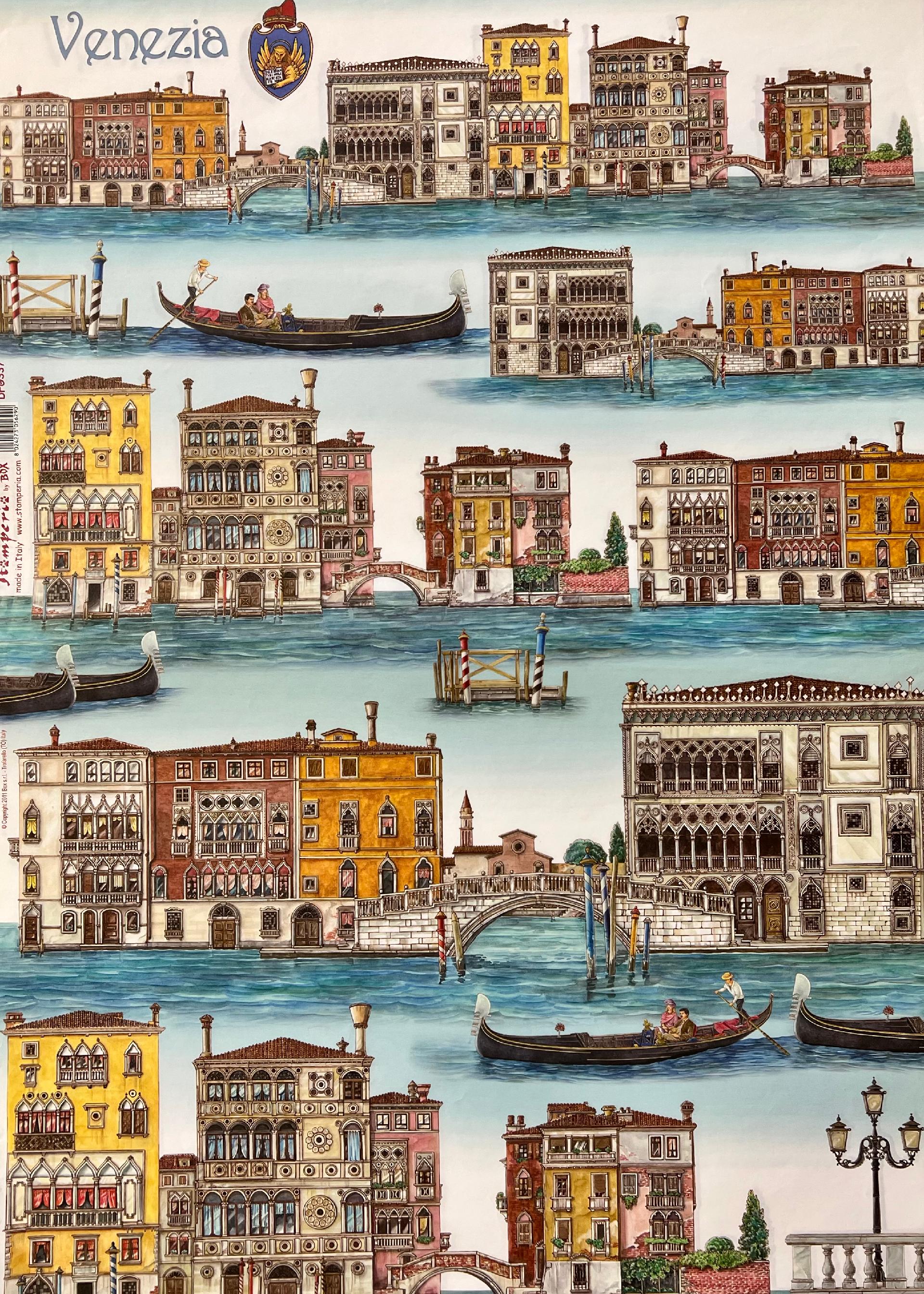 Carta Classic - Venezia (sc2) Stamperia 50x70 cm