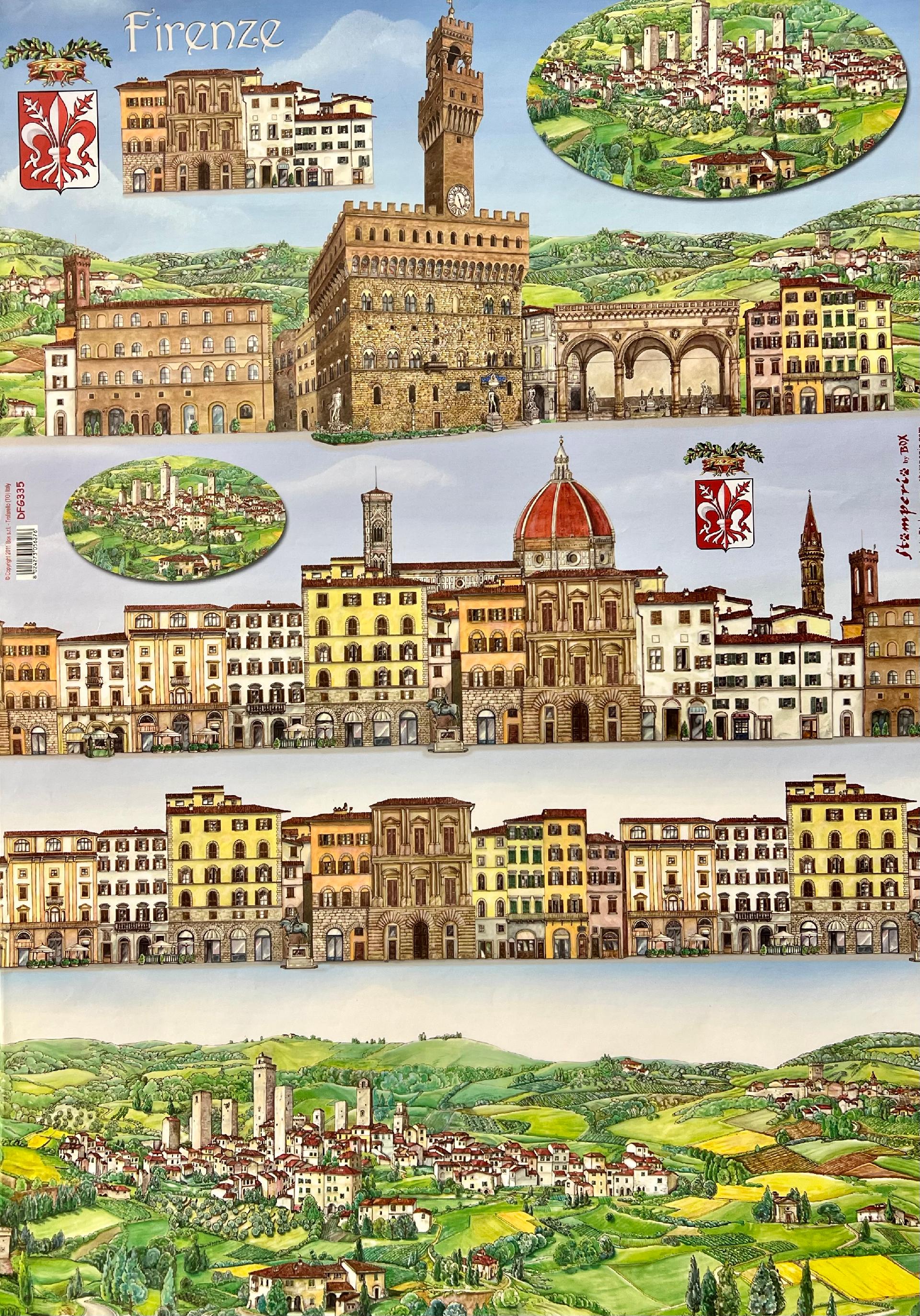 Carta Classic - Firenze (sc2) Stamperia 50x70 cm