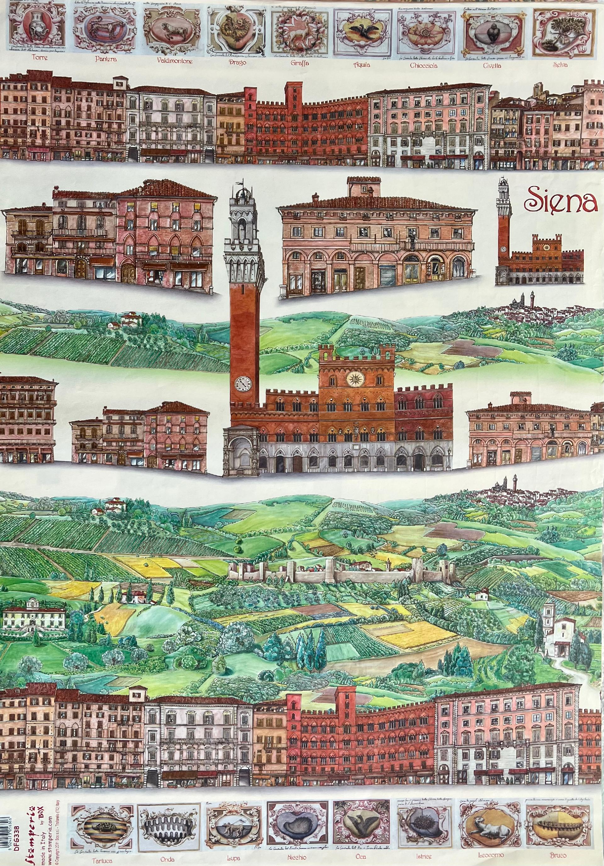 Carta Classic - Siena (sc2) Stamperia 50x70 cm
