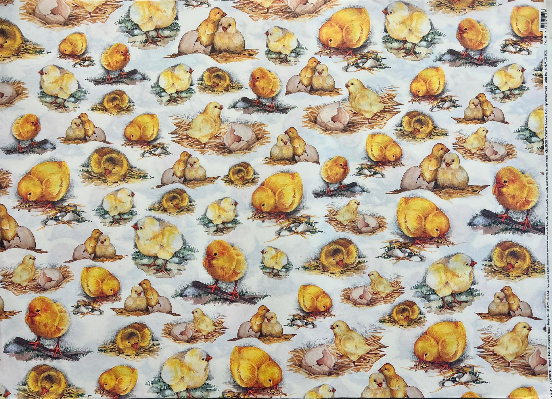 Carta Classic - Pulcini 2 (sc2) Tassotti 50x70 cm