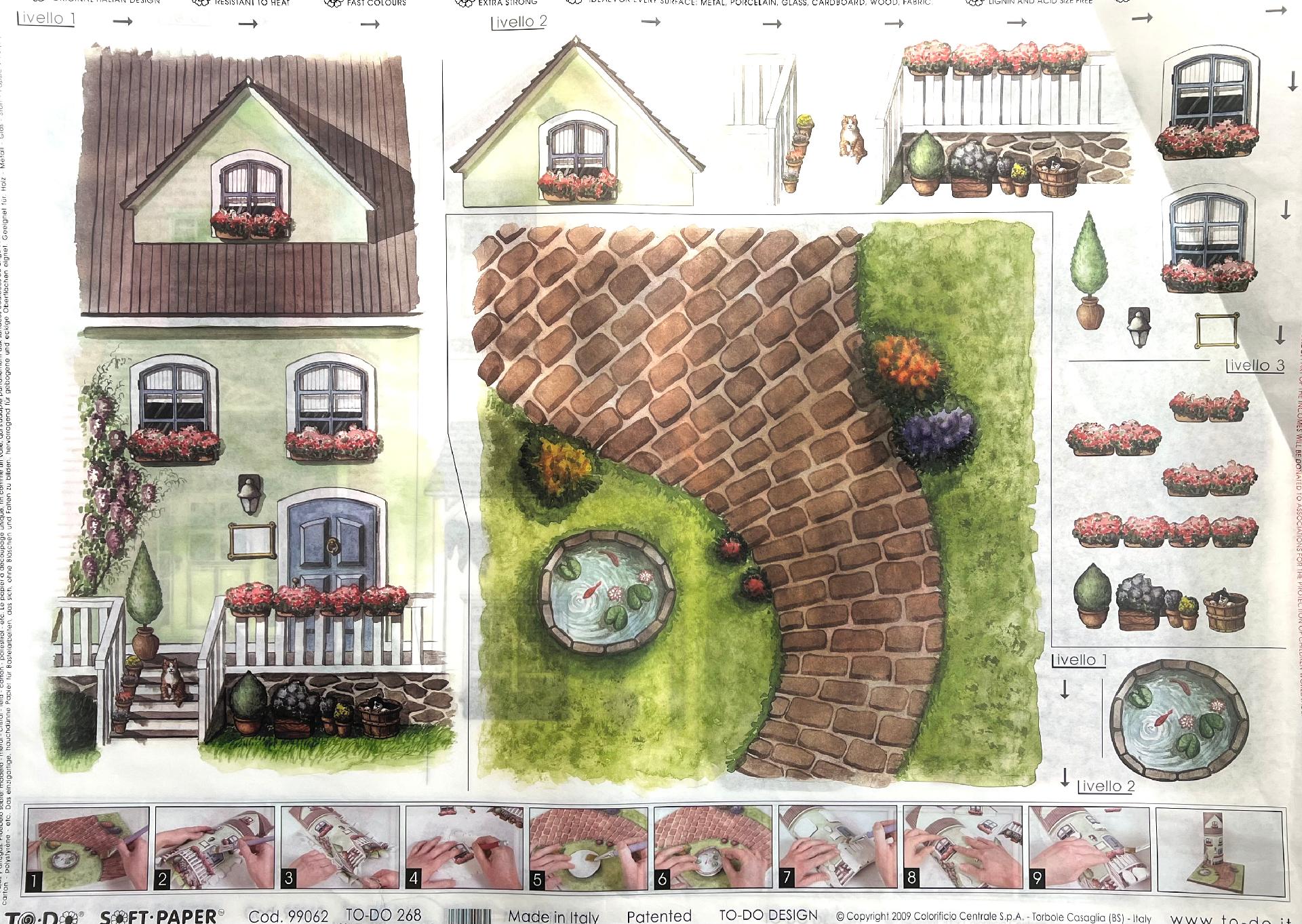 Carta velo - Casa Country SC3 TODO Paper Soft 50x70 cm