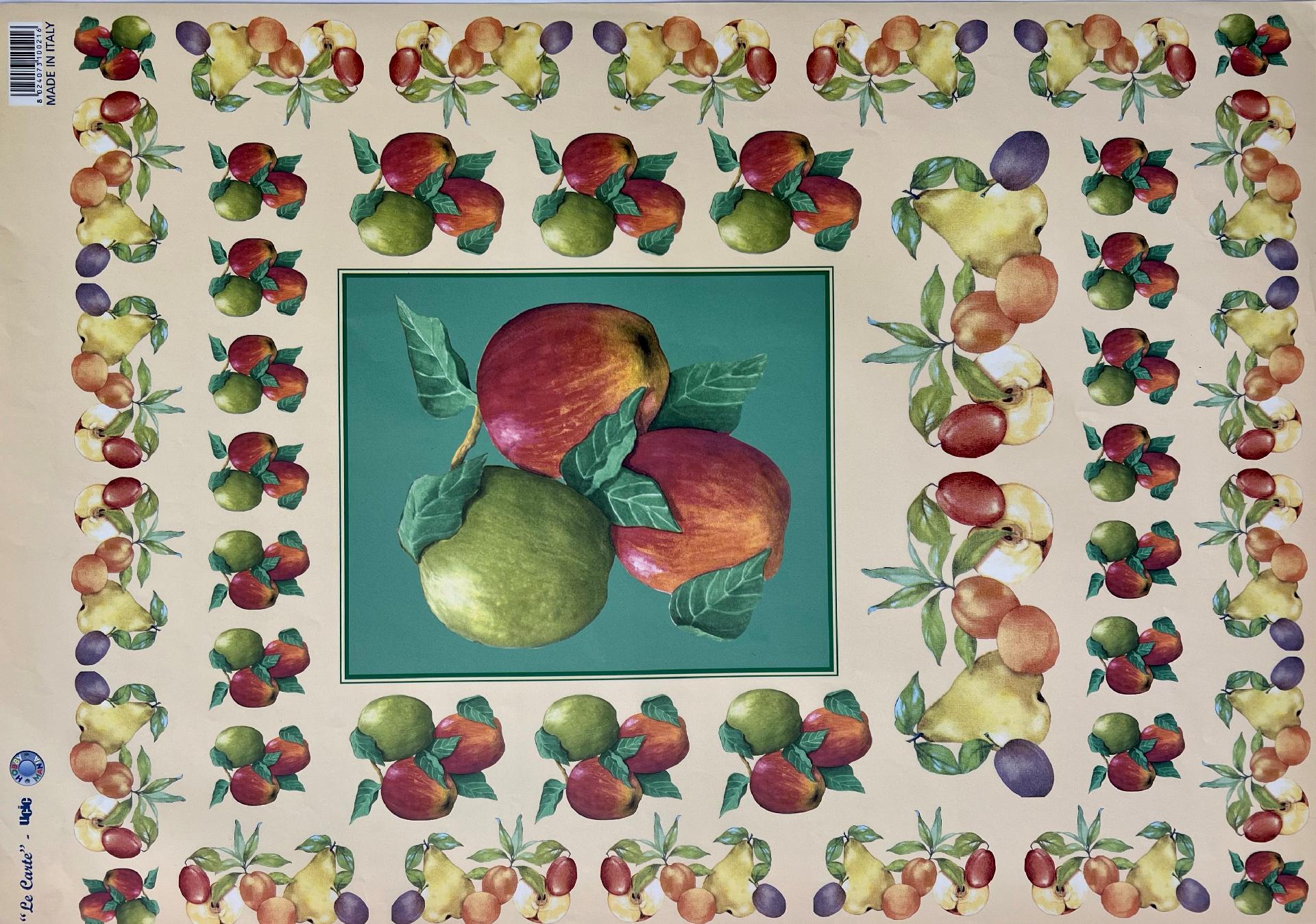 Carta Classic - Mele e Pere (sc2) Le Carte Ucic 31 x 48 cm