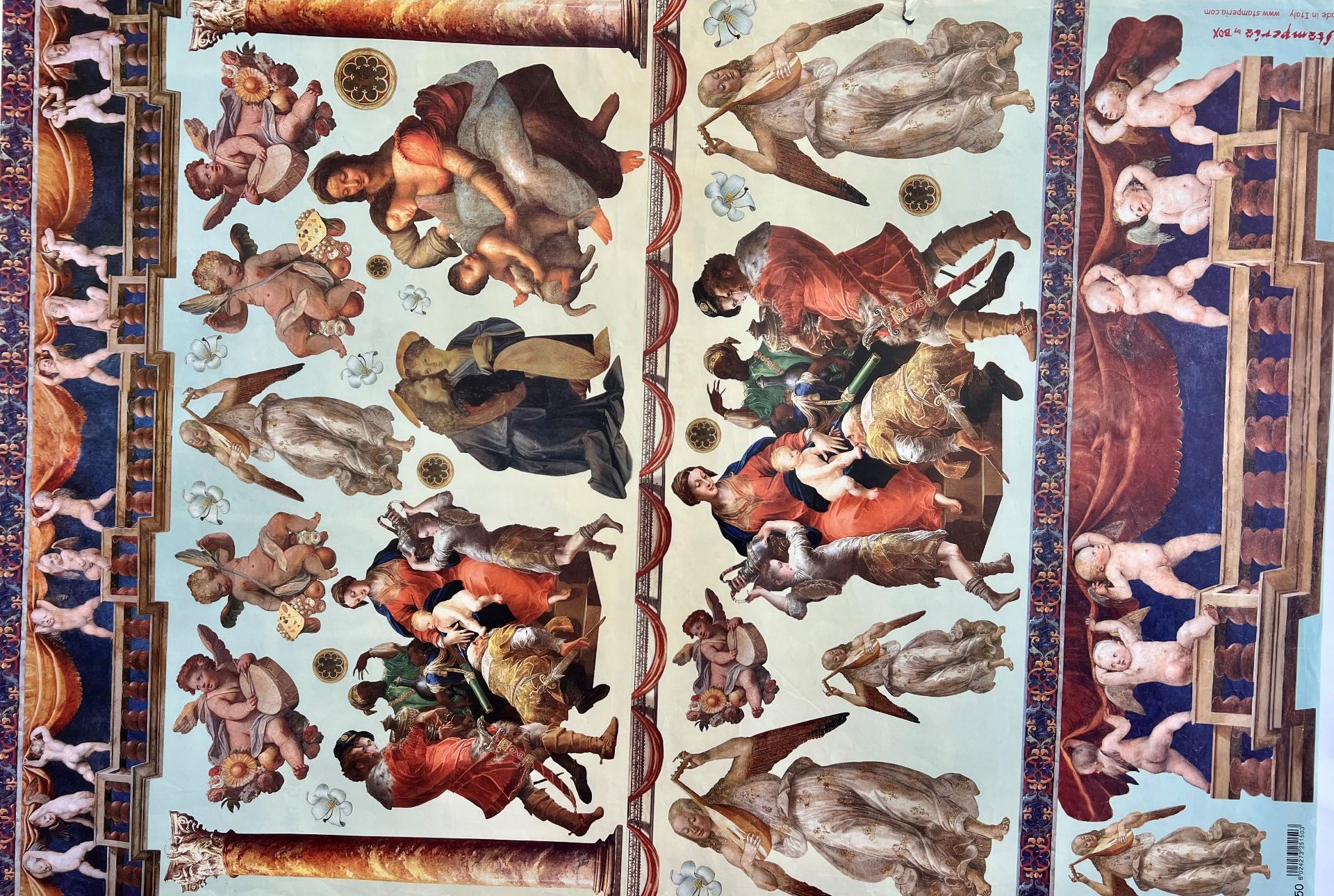 Carta Classic - Immagini Sacre (sc1) Stamperia 50 x 70 cm