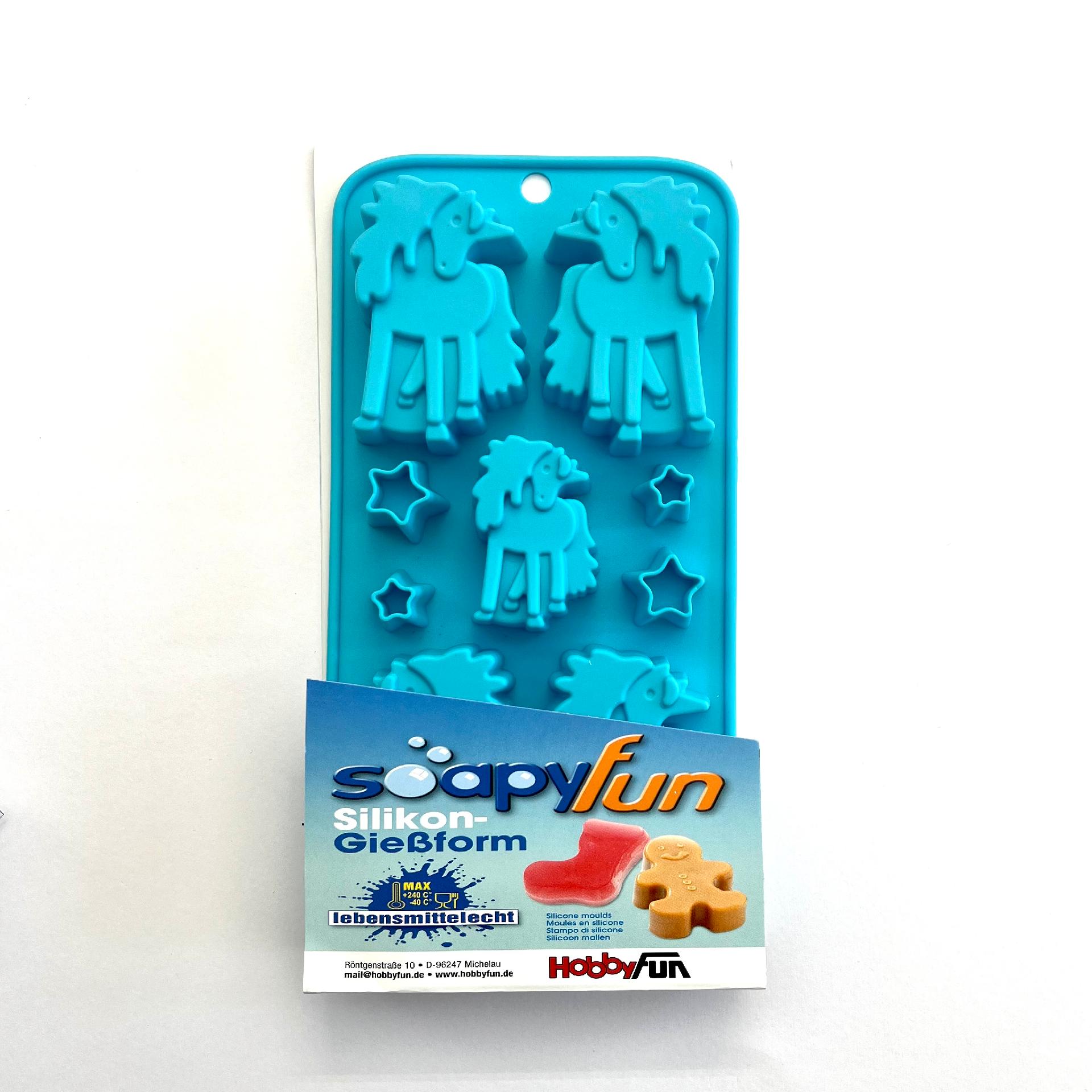 Stampo in silicone - Unicorno hobby fun 20 x 10 cm