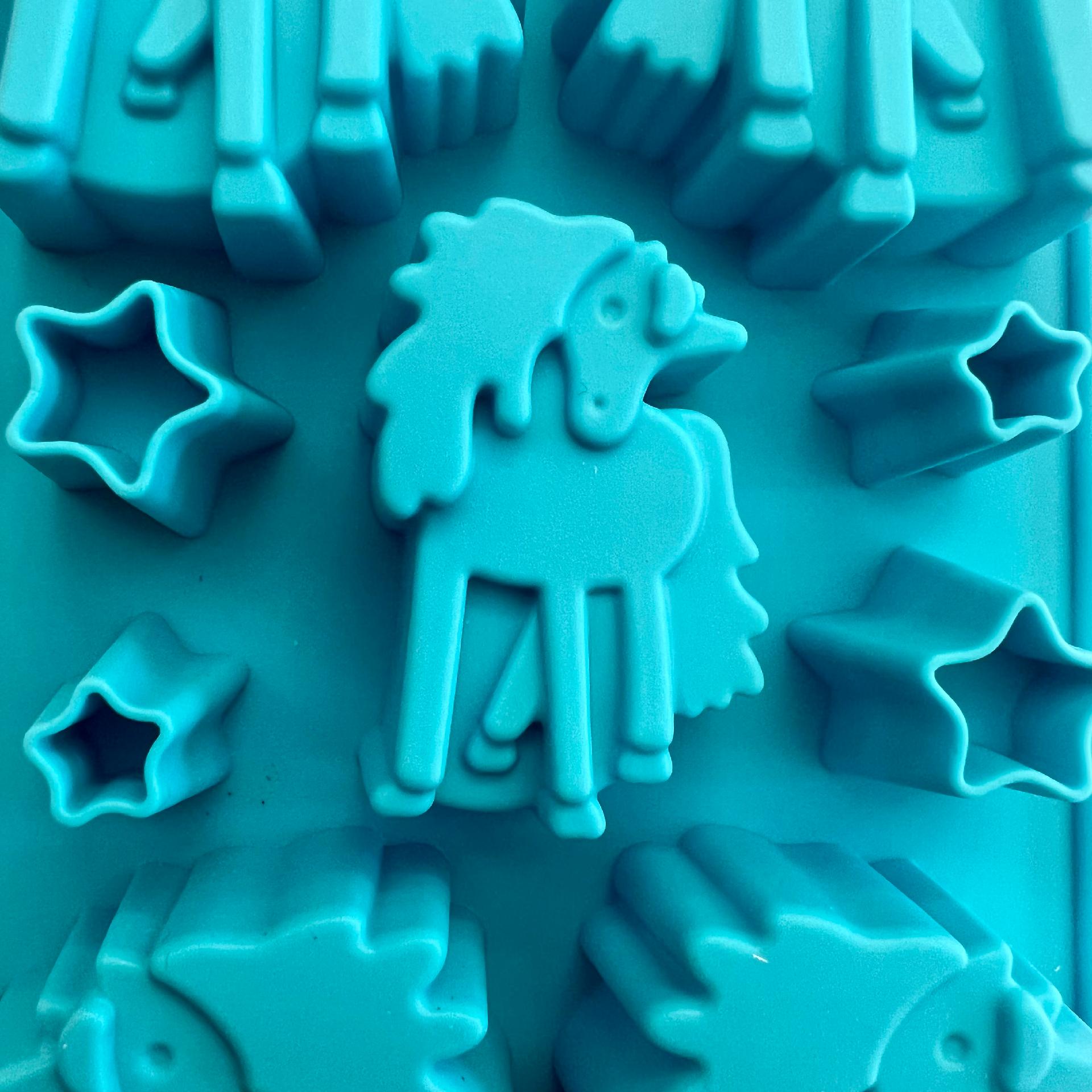 Stampo in silicone - Unicorno hobby fun 20 x 10 cm