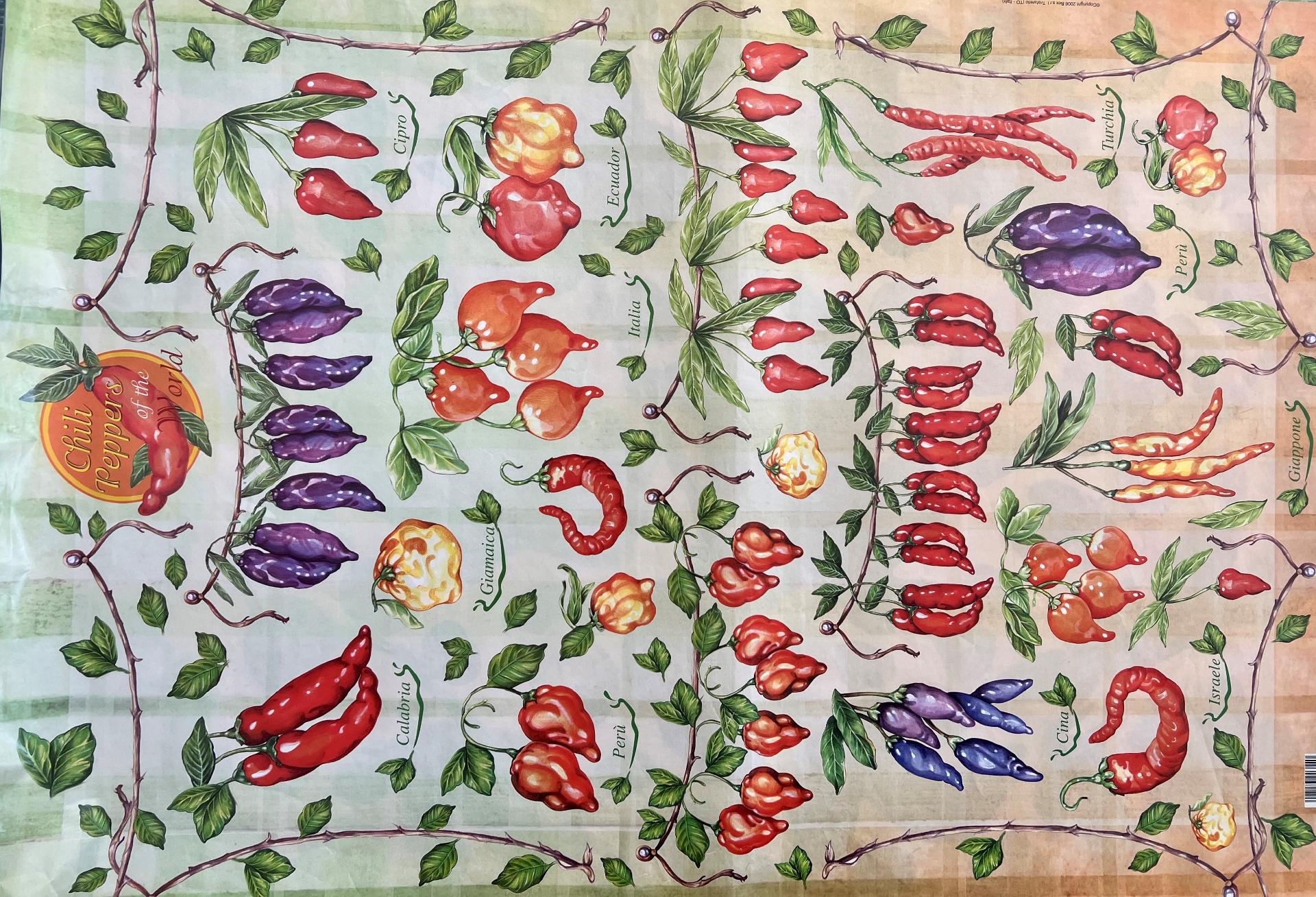 Carta Classic - Peperoncini (sc2) Stamperia 50x70 cm