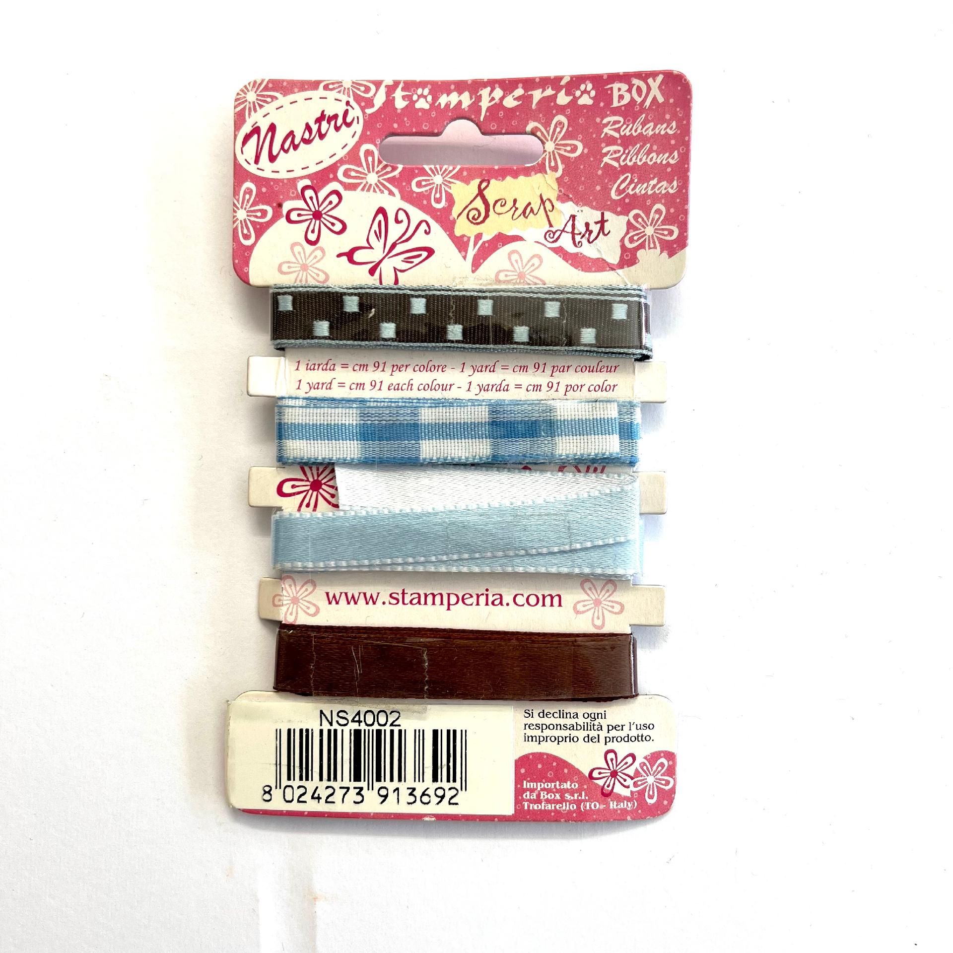 Mix di Nastri - Scrap Art - 91 cm Stamperia 91 cm