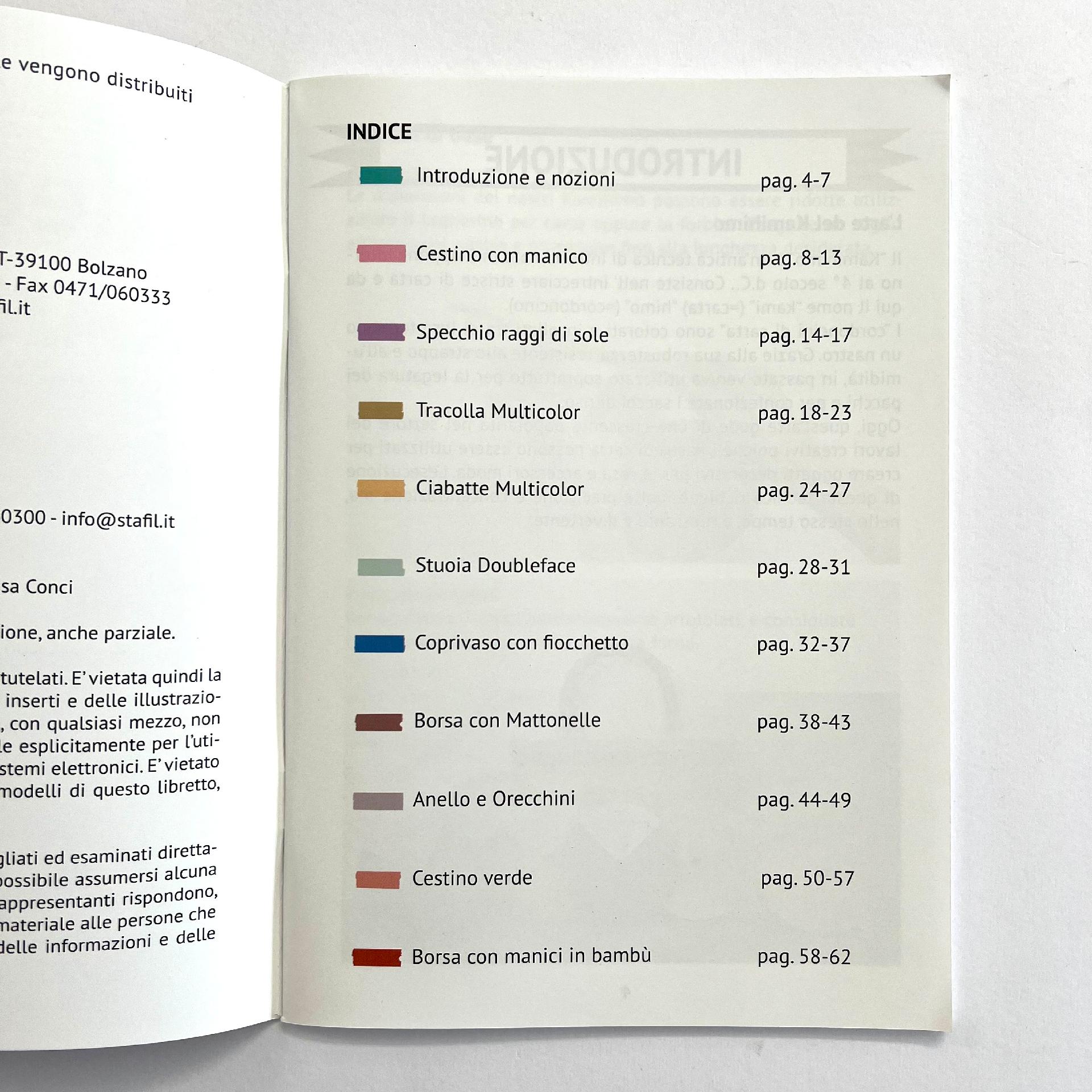 Idee con il Kamihimo - Angelina Gallo Stafil Libro