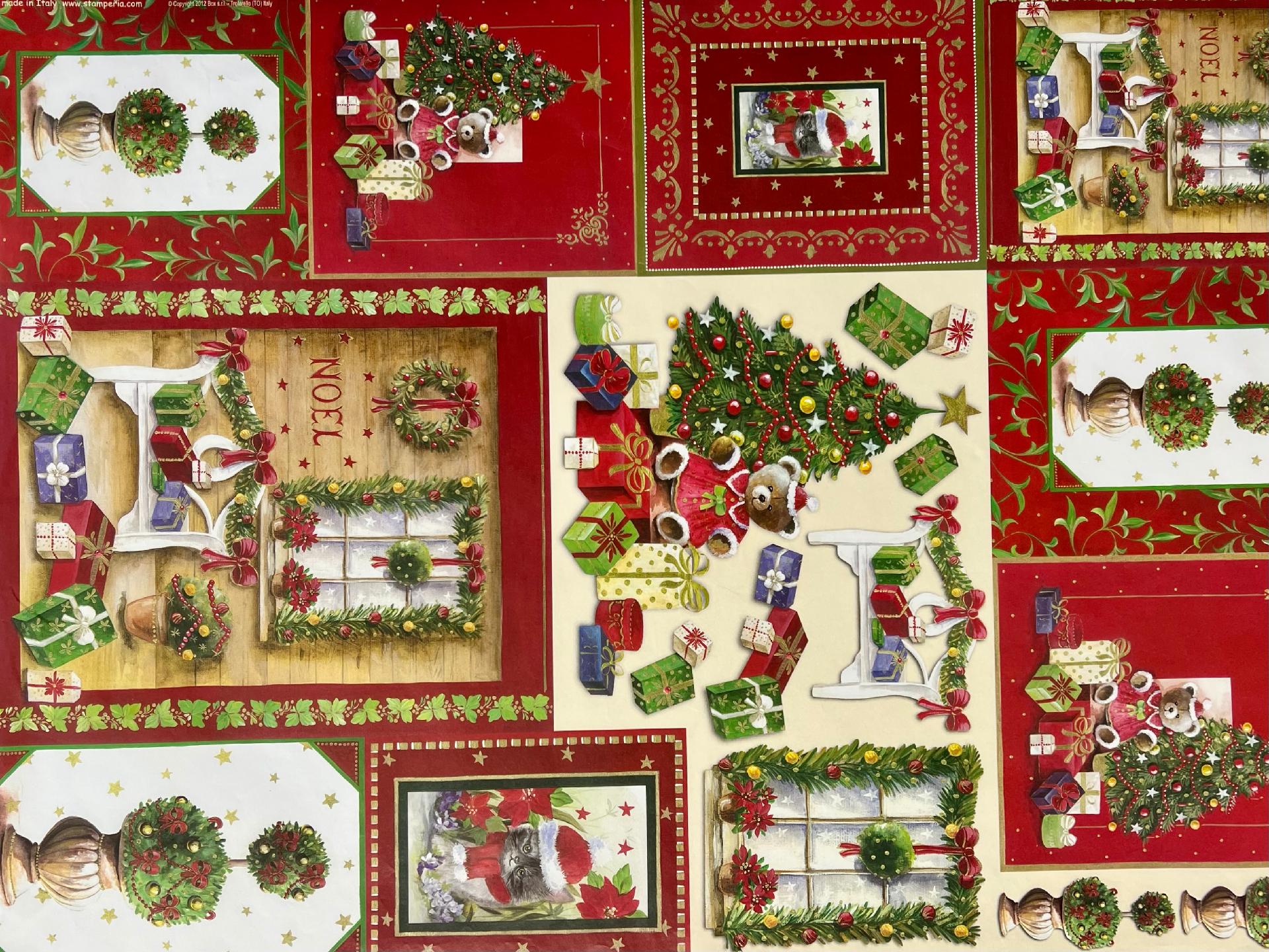 Carta Classic - Regali di Natale Stamperia 50 x 70 cm