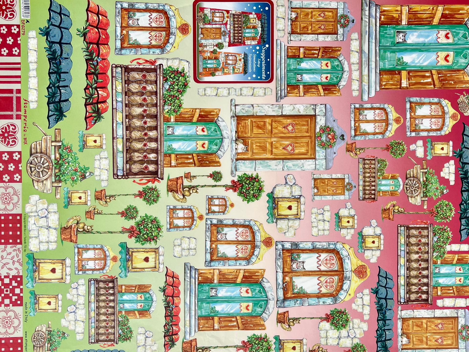 Carta Classic - Persiane Natale Stamperia 50 x 70 cm