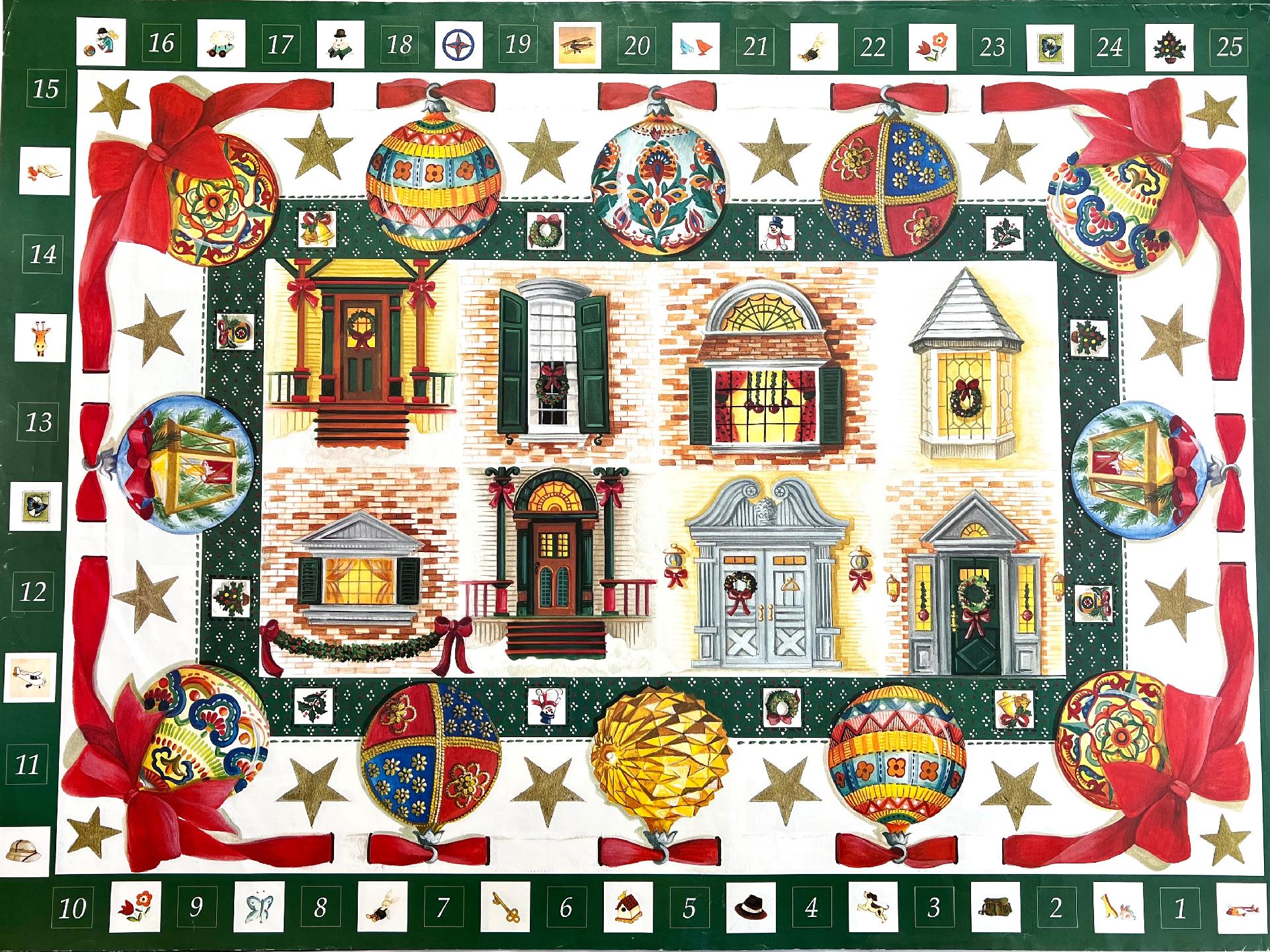 Carta Classic - Calendario Natalizio Calambour 50 x 70 cm